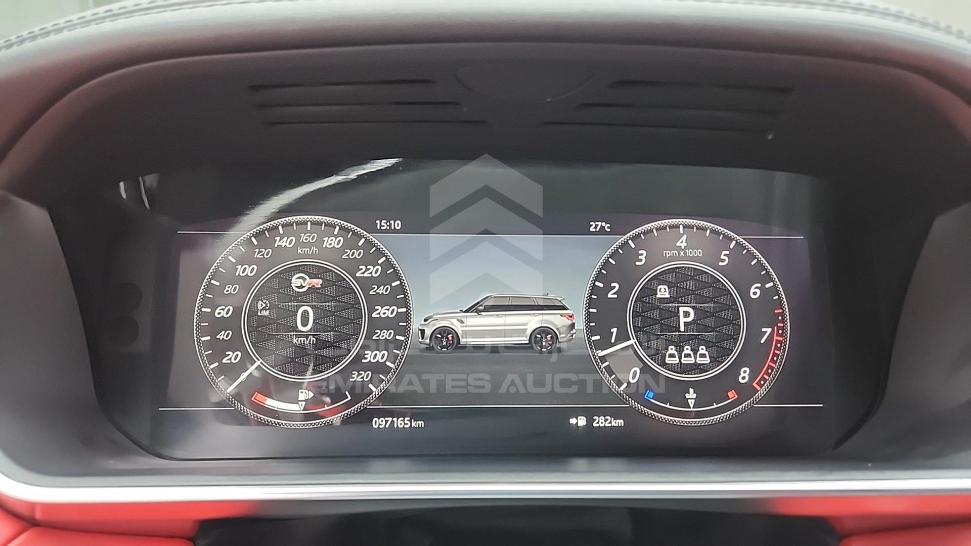 2022 RANGE ROVER SPORT SVR VIN: SALWA2BE6NA213962