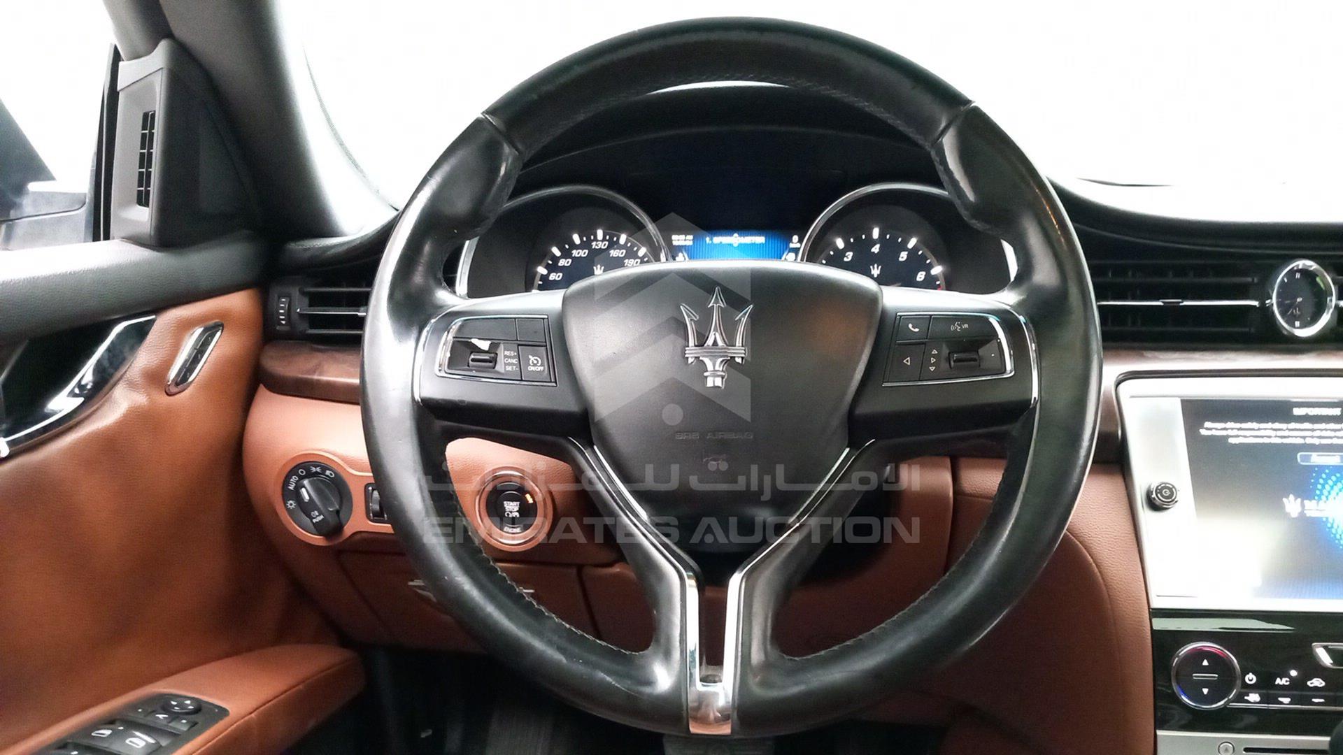 2015 MASERATI QUATTROPORTE VIN: ZAMSP56F8F1135769