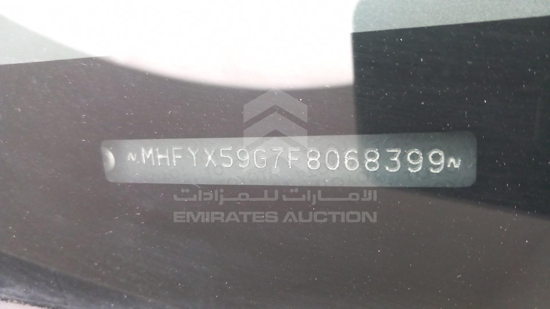 2015 TOYOTA FORTUNER VIN: MHFYX59G7F8068399