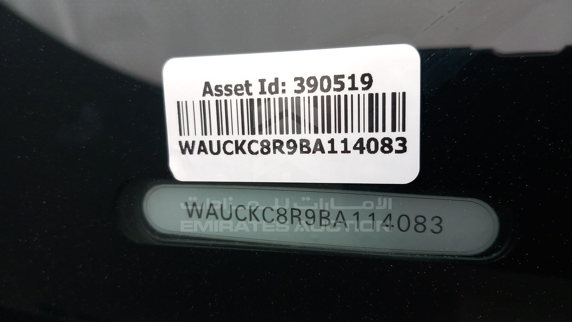2011 AUDI Q5 VIN: WAUCKC8R9BA114083