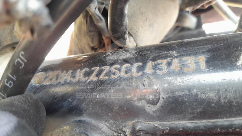 MD2DHJCZZSCC43431 Auction: EmiratesAuction Lot: 406798 MD2DHJCZZSCC43431 Bajaj 200 CC 2009 RED Photo 2