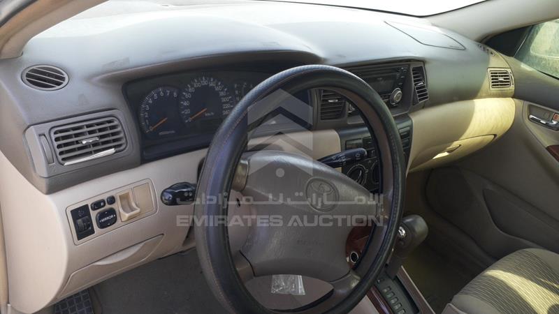 JTDBR22E163146269 Auction: EmiratesAuction Lot: 405849 JTDBR22E163146269 Toyota Corolla 2006 GOLD Photo 12