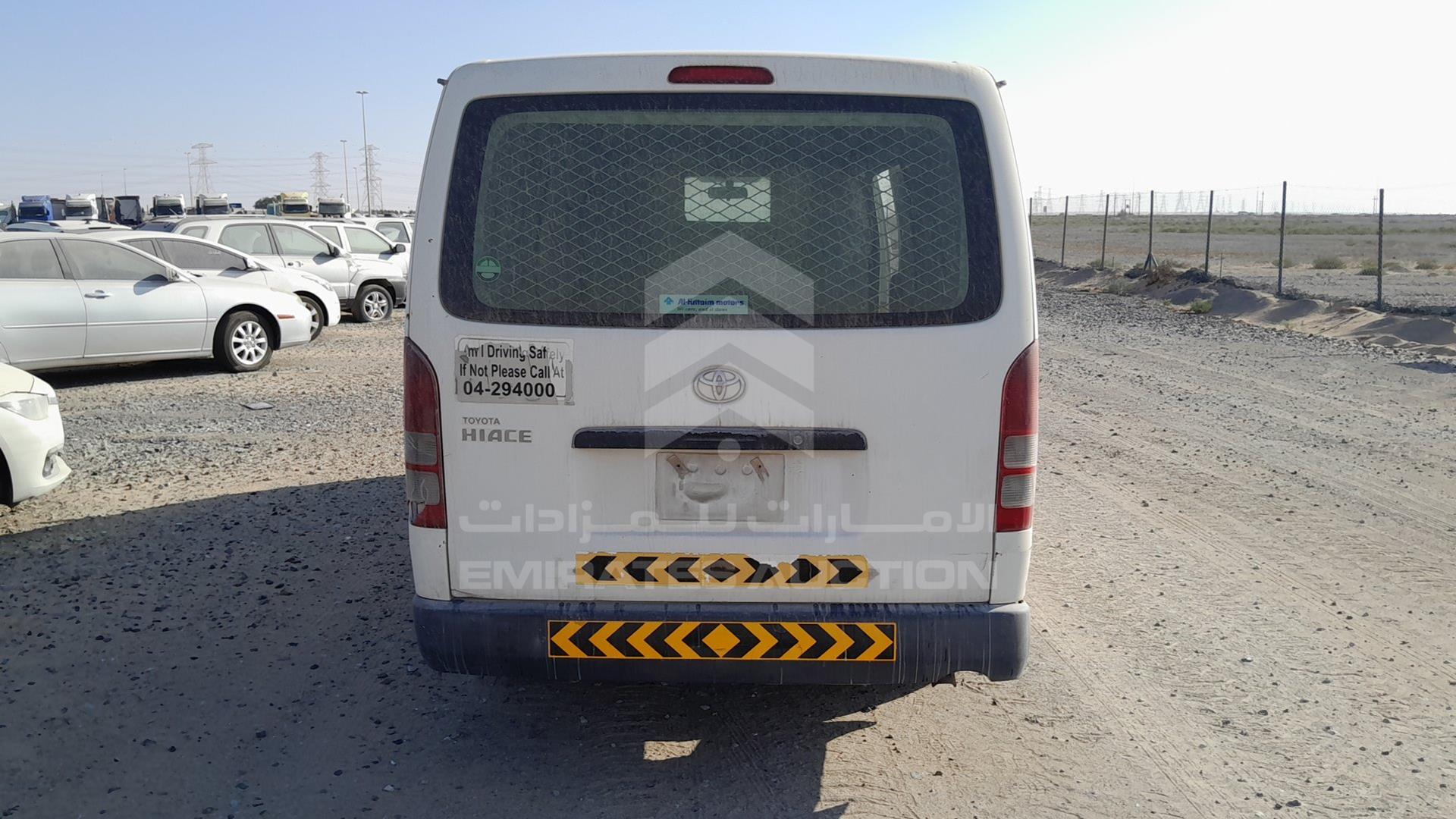 2011 TOYOTA HIACE VIN: JTFHX02P8B0056416