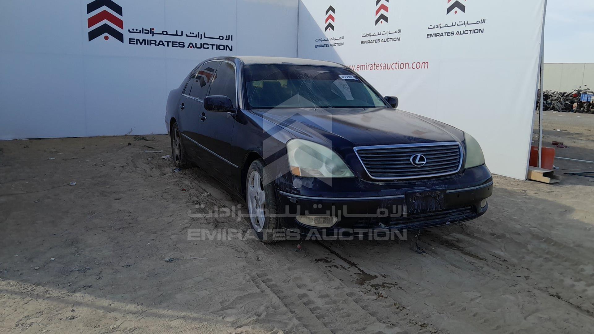 2001 LEXUS LS 430 VIN: JTHBN30F610051499