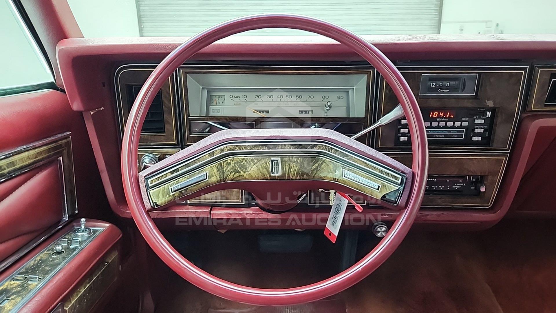 1979 LINCOLN CONTINENTAL VIN: 9Y81S751960