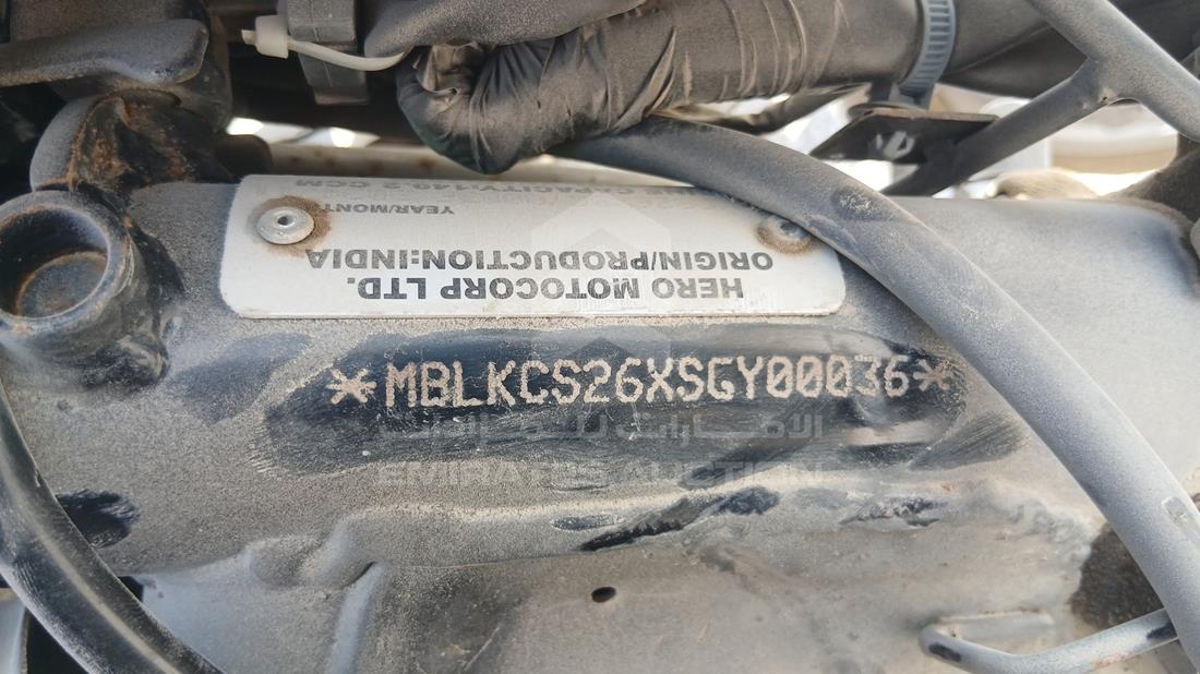 5 Motorbikes — VIN on Frame — Photo 5