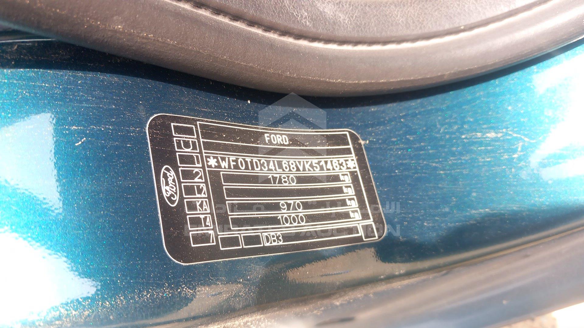 2008 FORD FOCUS VIN: WF0TD34L68VK51463