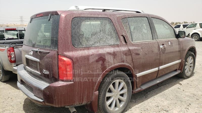 5N3AA08C89N903631 Auction: EmiratesAuction Lot: 405236 5N3AA08C89N903631 Infiniti QX56 2009 MAROON Photo 7