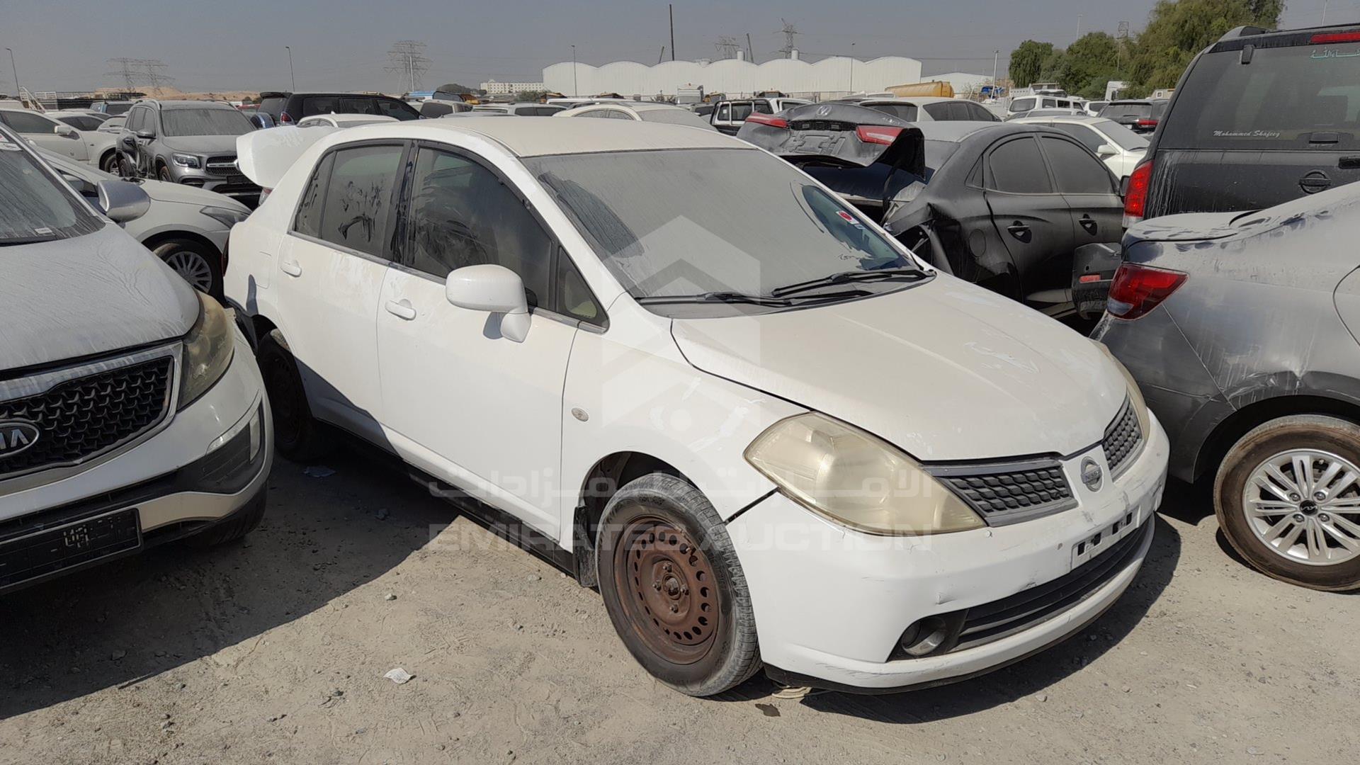 2008 NISSAN TIIDA VIN: JN1CC11C28T010559