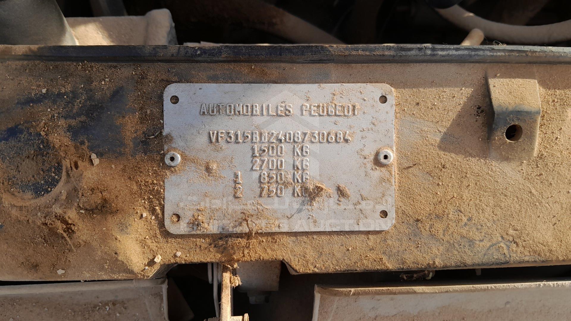 0 PEUGEOT 405 VIN: VF315BD2408730684