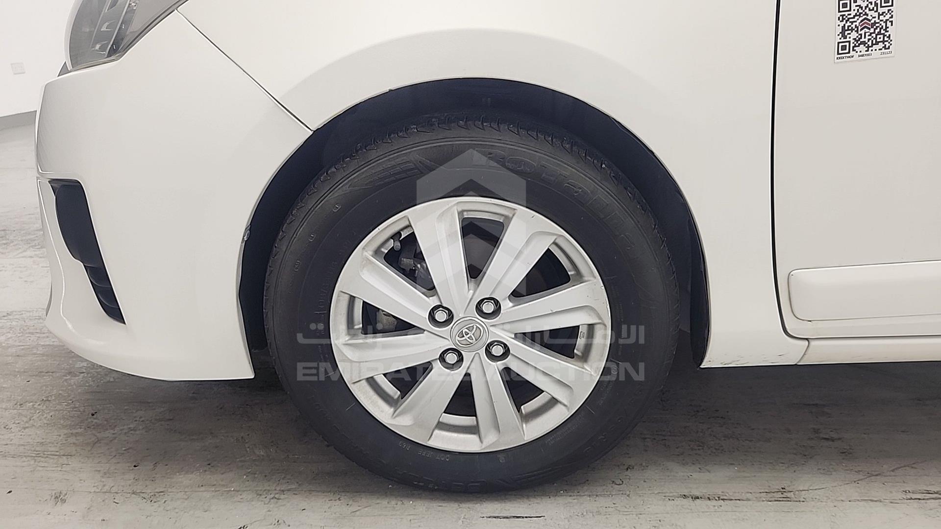 2016 TOYOTA YARIS VIN: MR2KT9F31G1188143