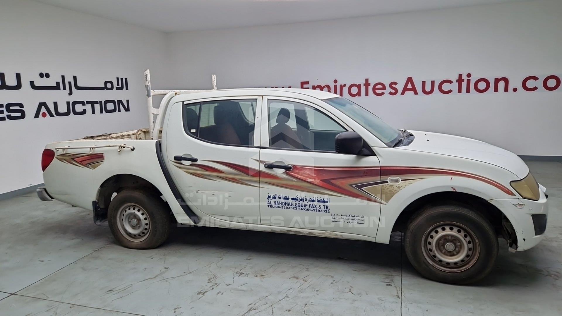 2013 MITSUBISHI PICK UP VIN: MMBJNKA50DD021332