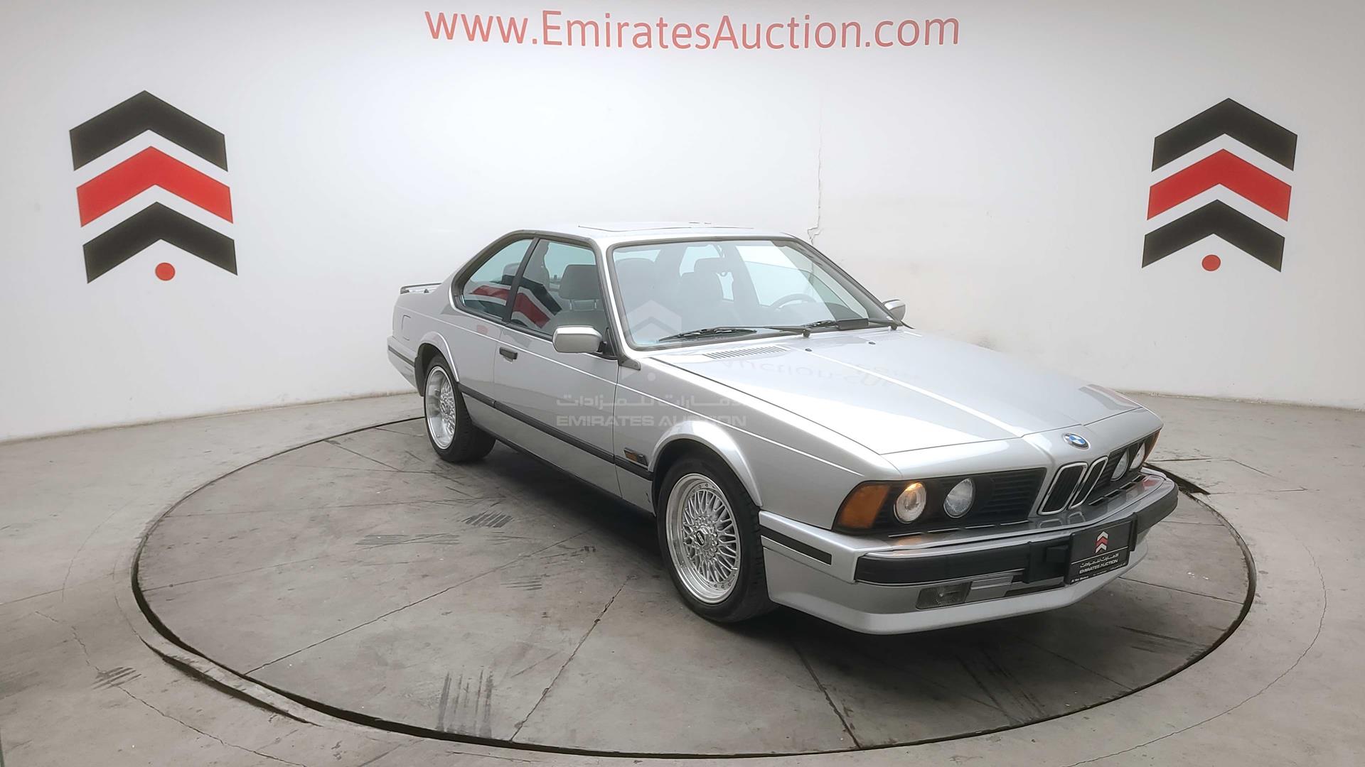 1989 BMW 635 VIN: WBAEC890300766235