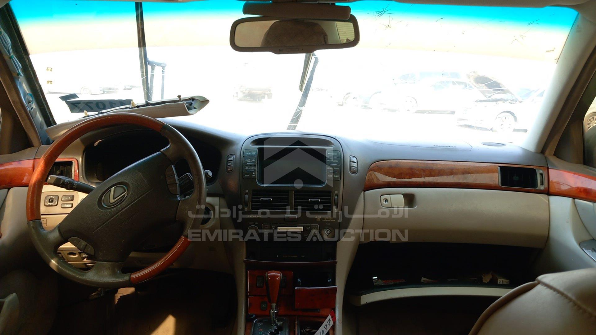 2001 LEXUS LS 430 VIN: JTHBN30FX00017337