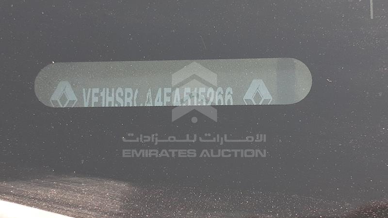 VF1HSRCA4FA515266 Auction: EmiratesAuction Lot: 408568 VF1HSRCA4FA515266 Renault Duster 2015 BROWN Photo 2