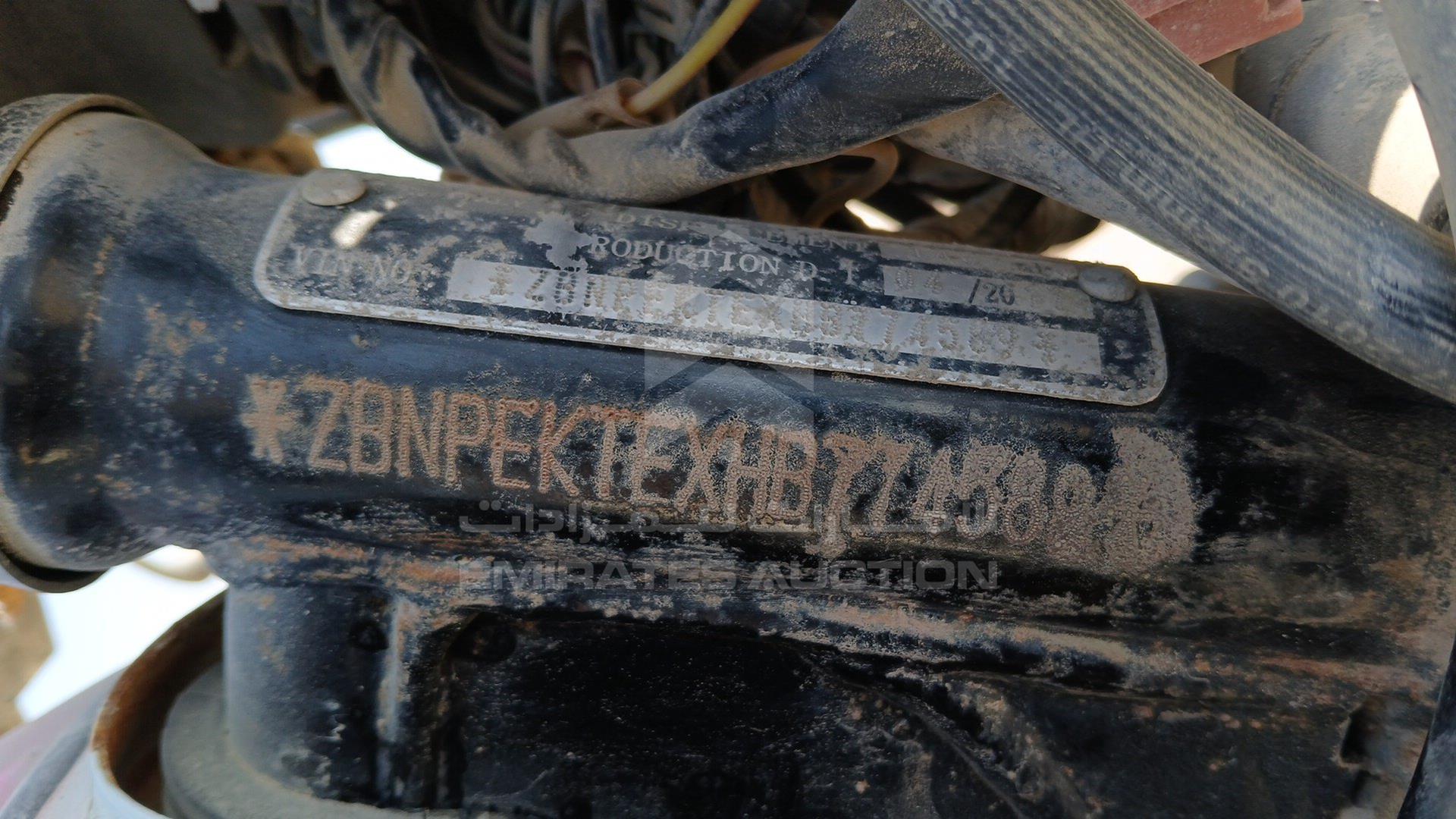 2017 BENELLI TNT 15 VIN: ZBNPEKTEXHB774589