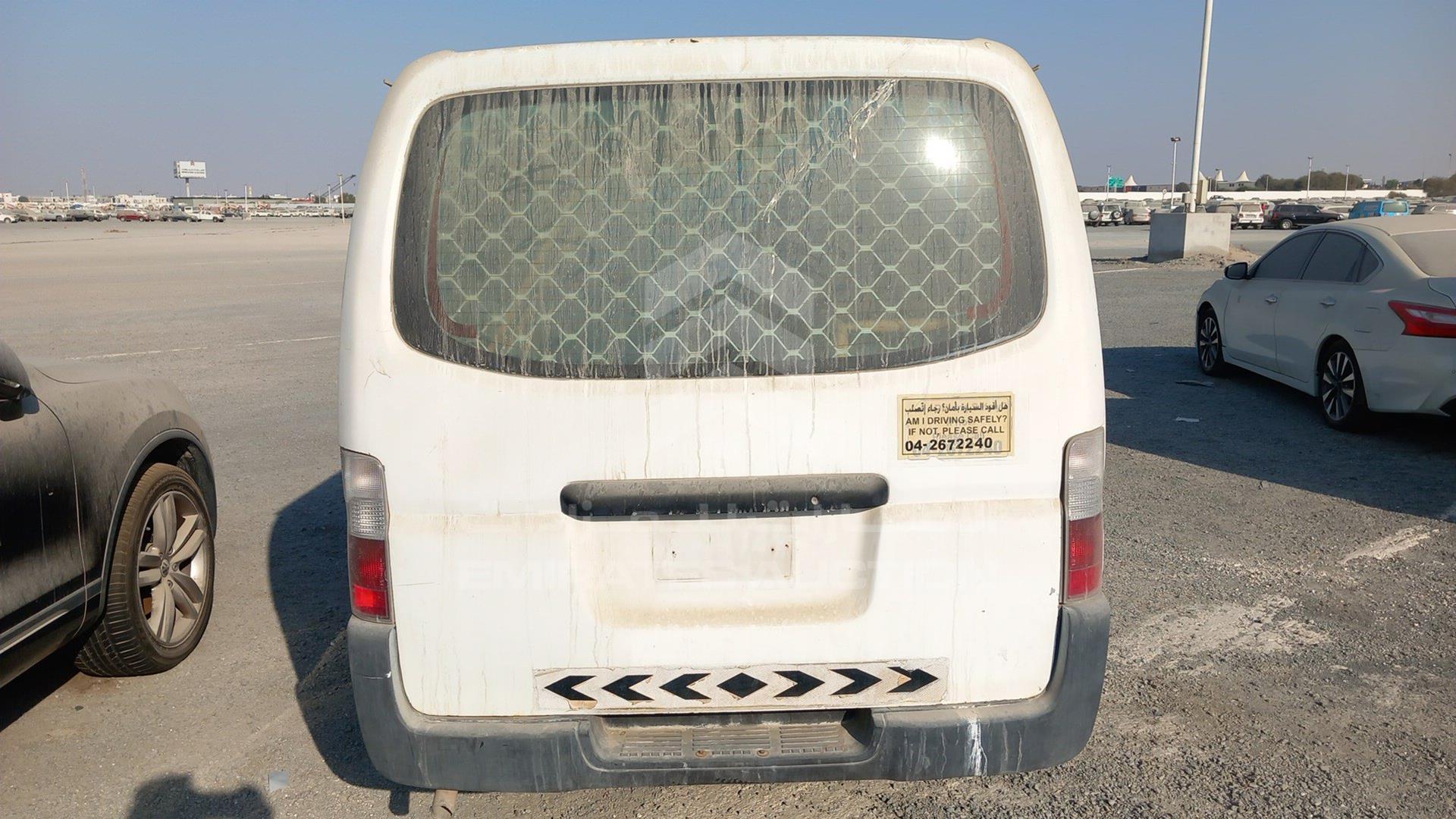 2007 NISSAN URVAN VIN: JN6FE52S27X422051