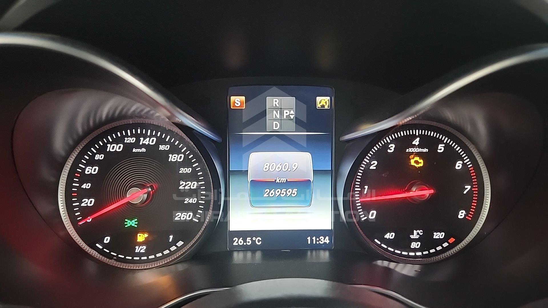 2017 MERCEDES C 250 VIN: WDDWF4FB8HR246316