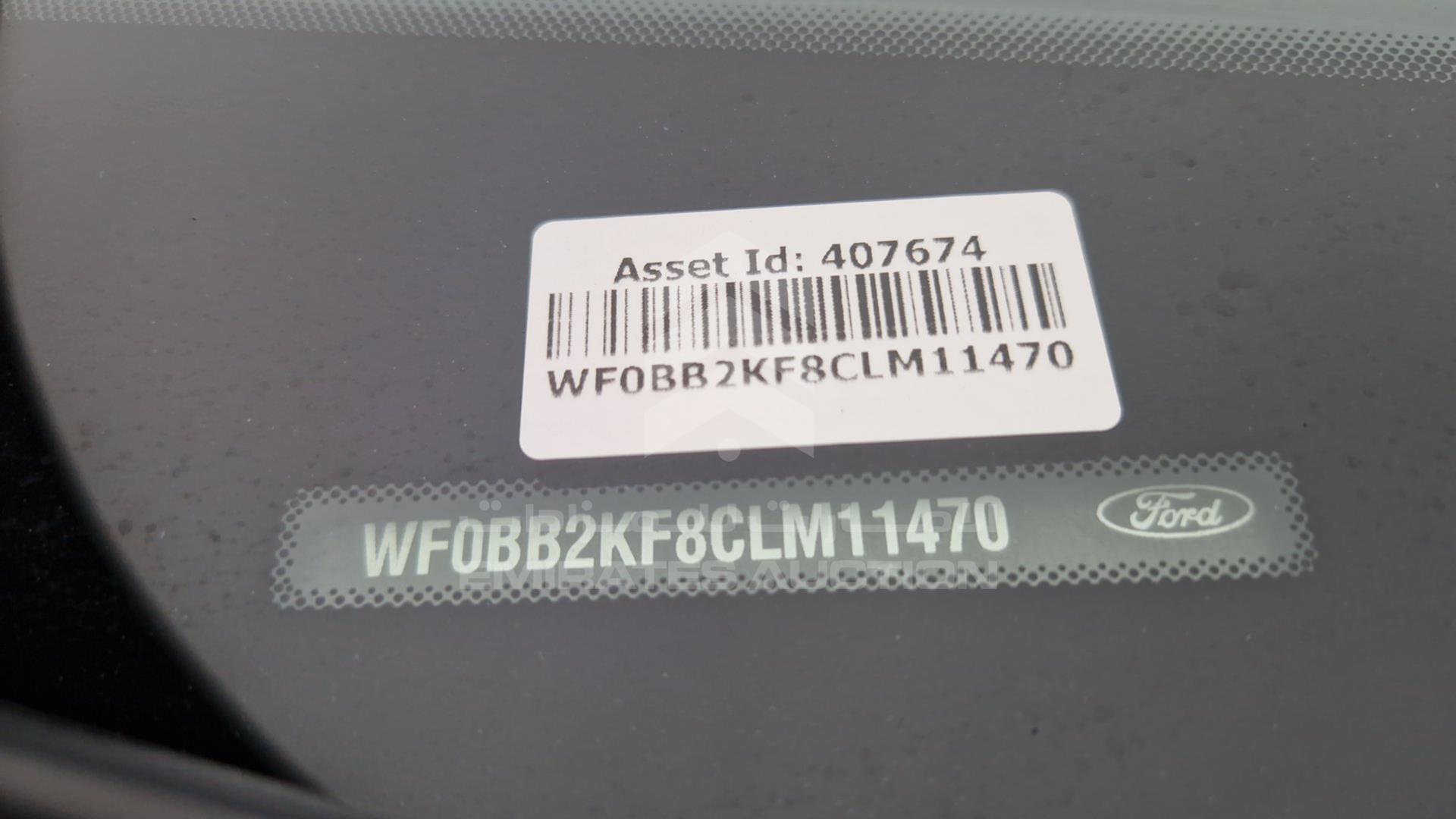 2012 FORD FOCUS VIN: WF0BB2KF8CLM11470