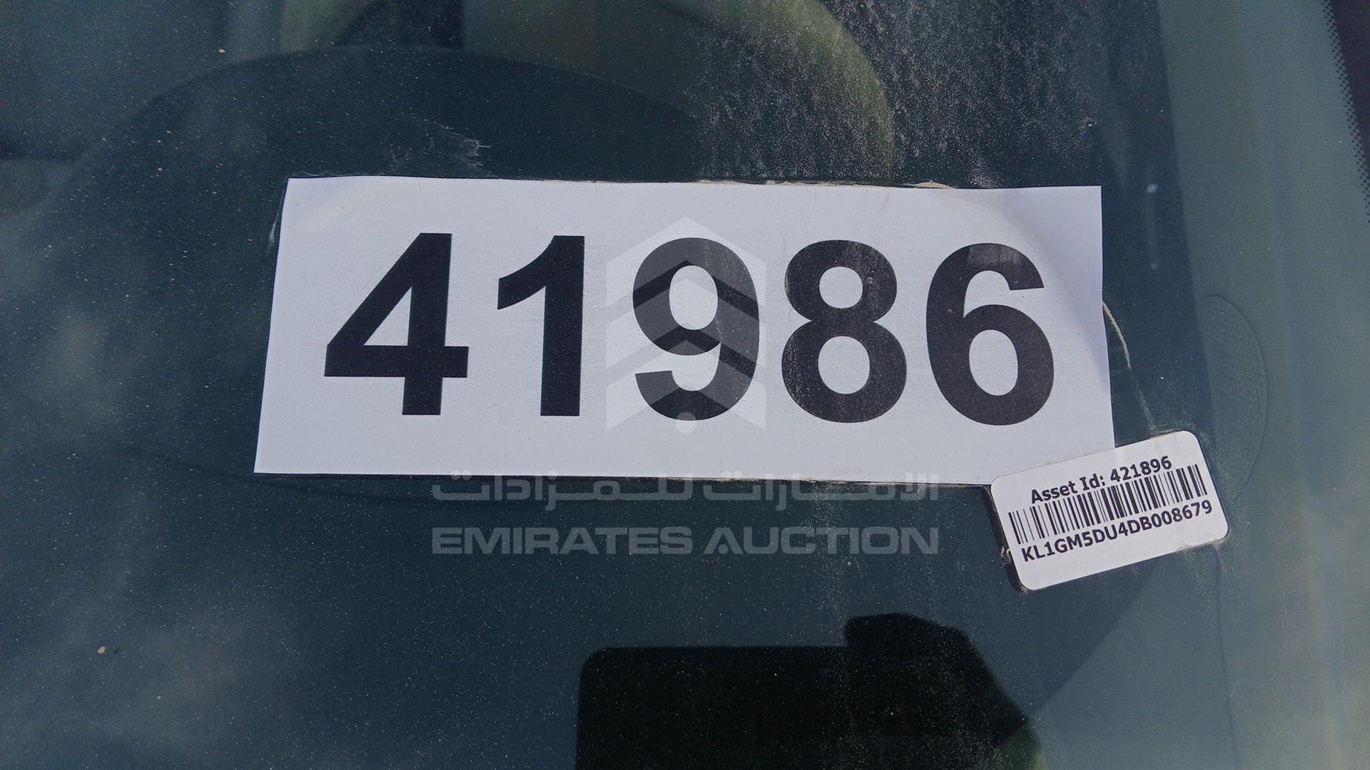 2013 CHEVROLET MALIBU VIN: KL1GM5DU4DB008679