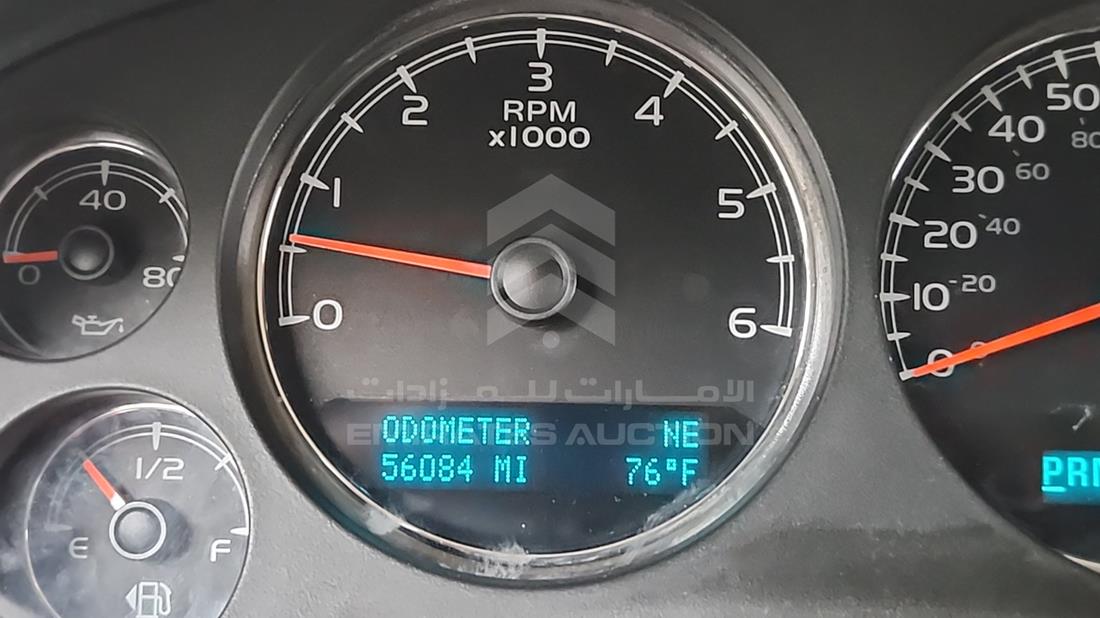 2012 Chevrolet Tahoe — Odometer Reading — Photo 2