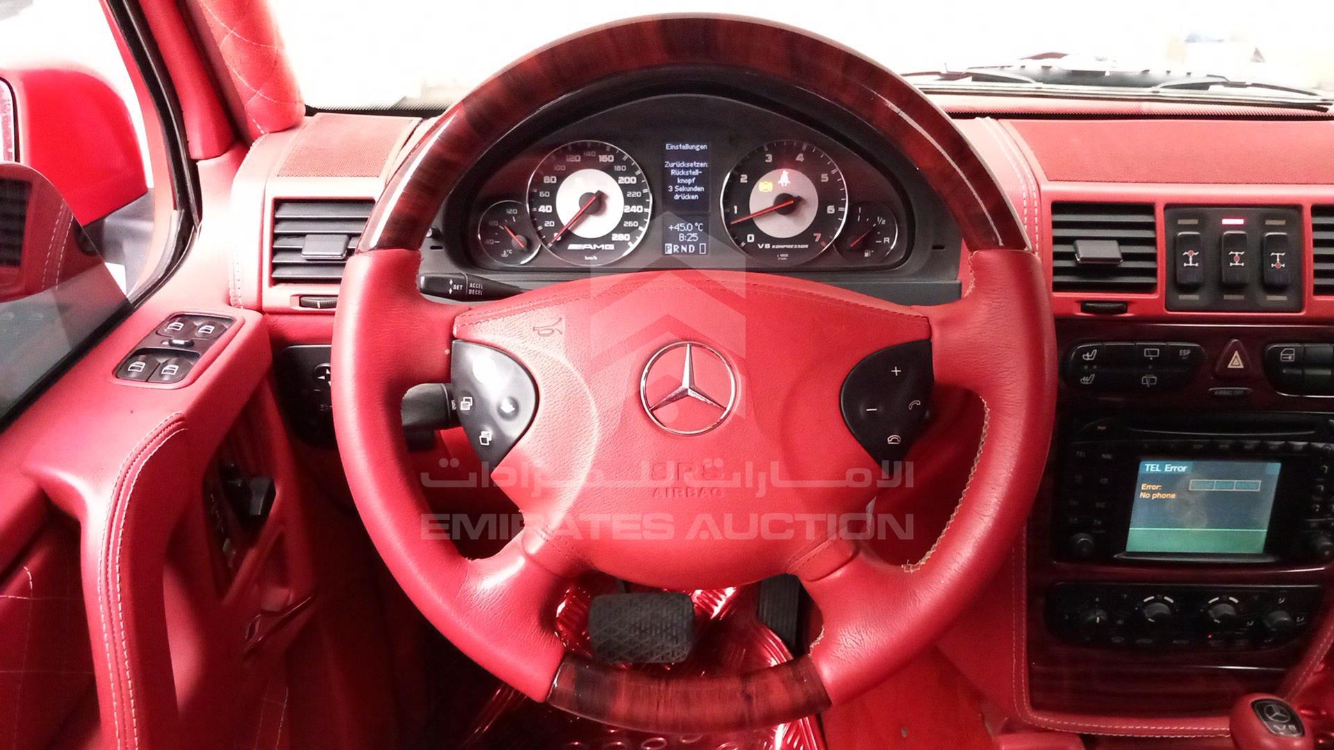2004 MERCEDES G 500 VIN: WDCYR49E94X143583