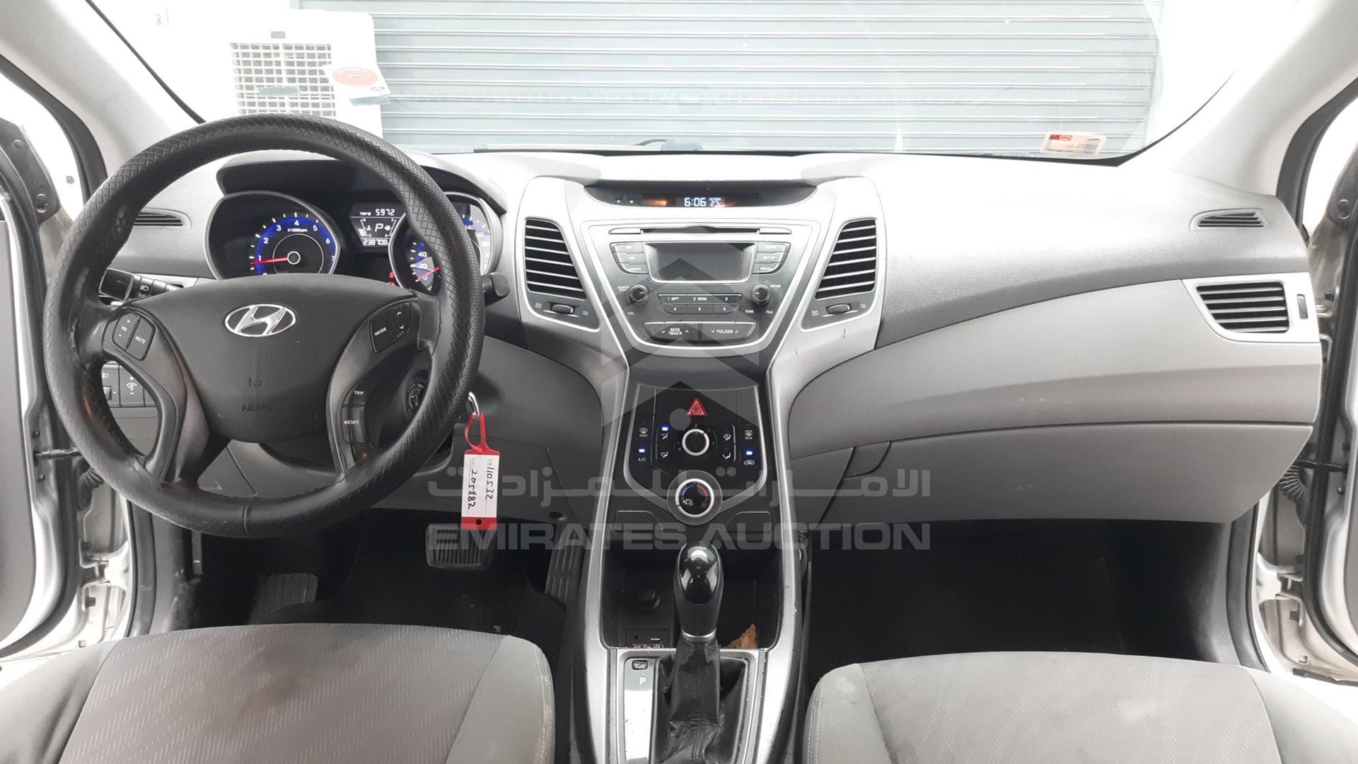 2015 HYUNDAI ELANTRA VIN: KMHDG41E6FU110532