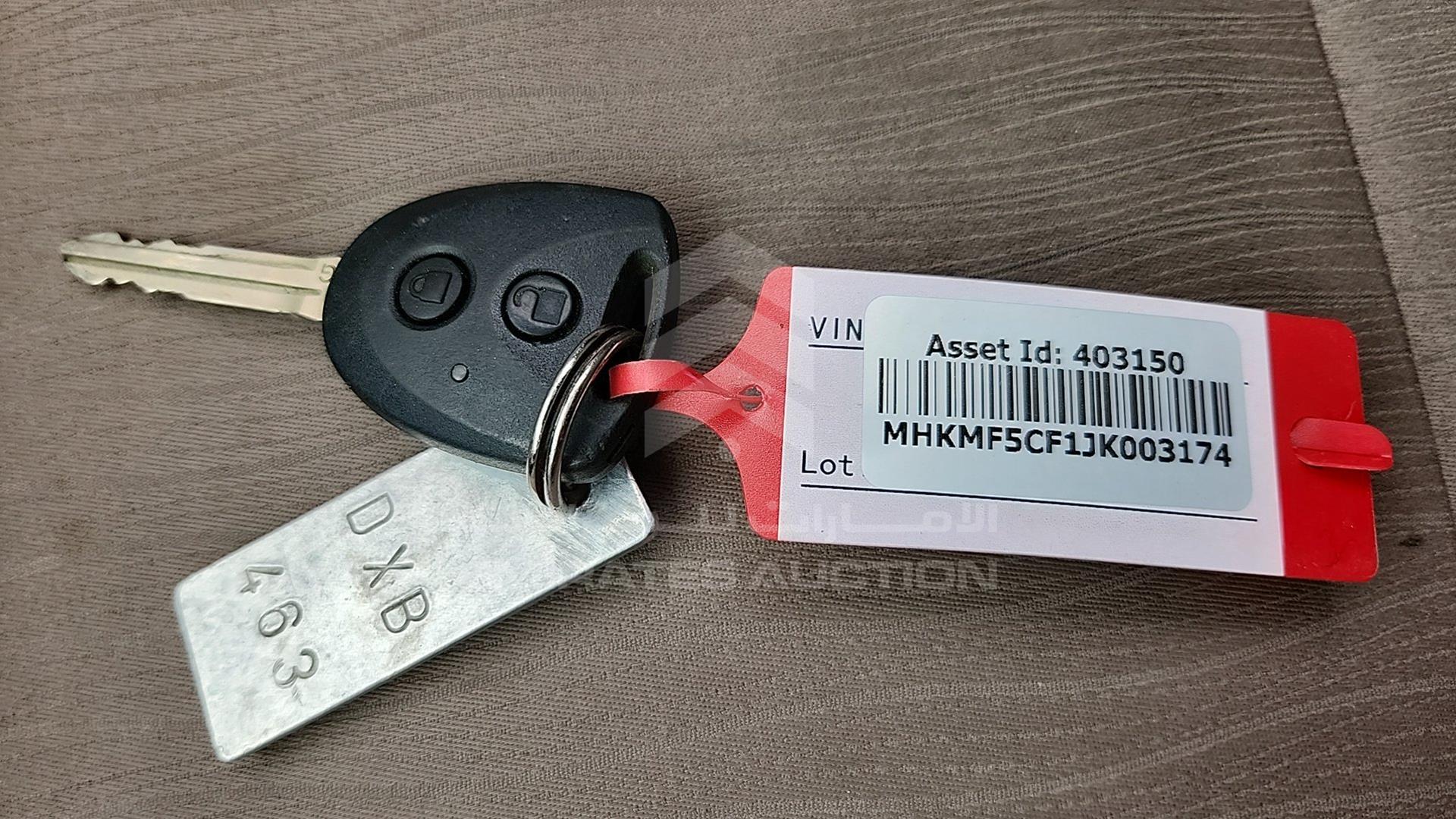 2018 TOYOTA AVANZA VIN: MHKMF5CF1JK003174