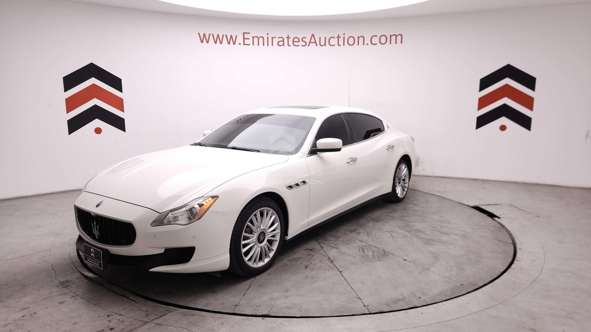 2015 MASERATI QUATTROPORTE VIN: ZAMSP56F8F1135769