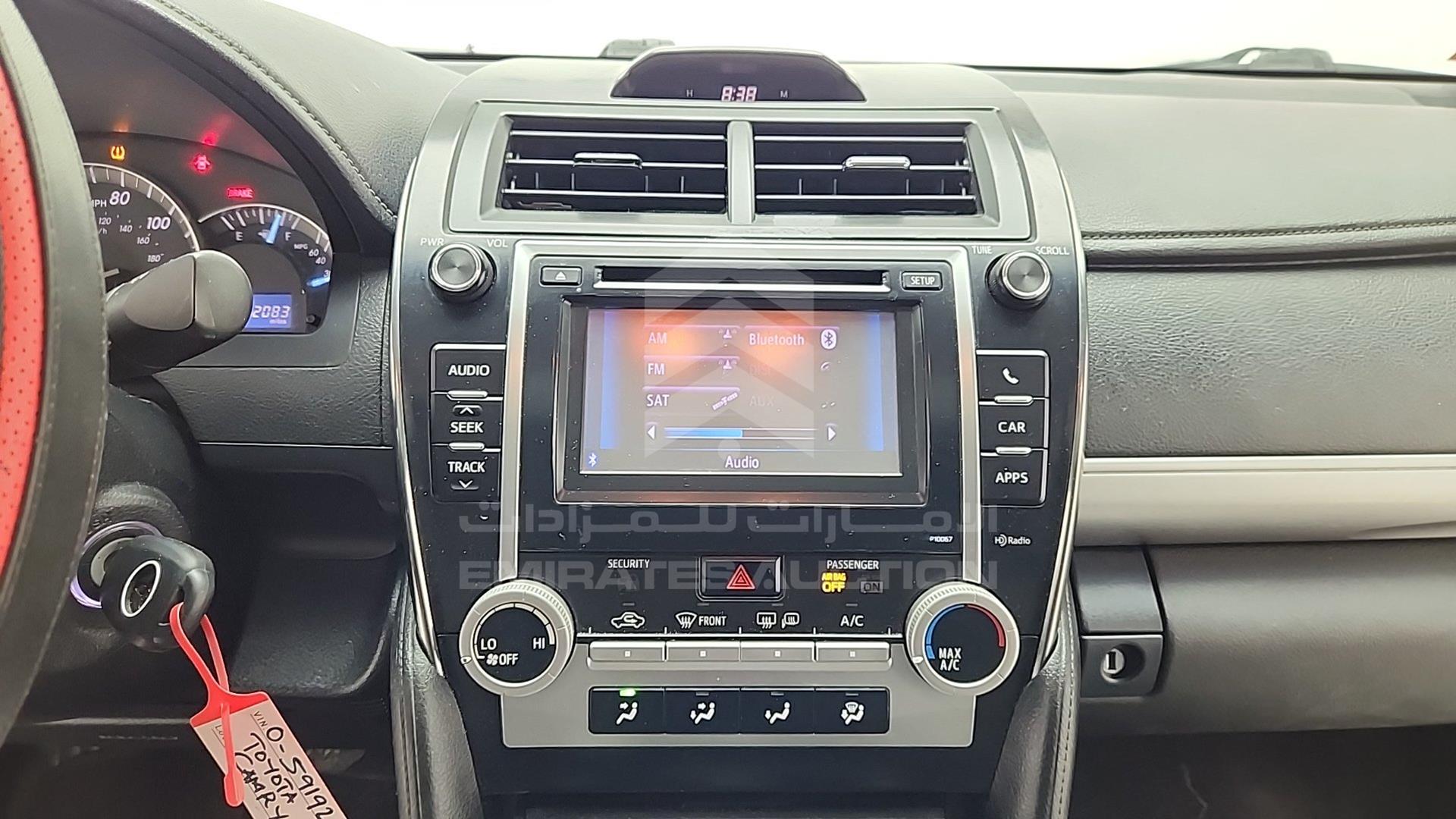 2012 TOYOTA CAMRY VIN: 4T1BF1FKXCU086805