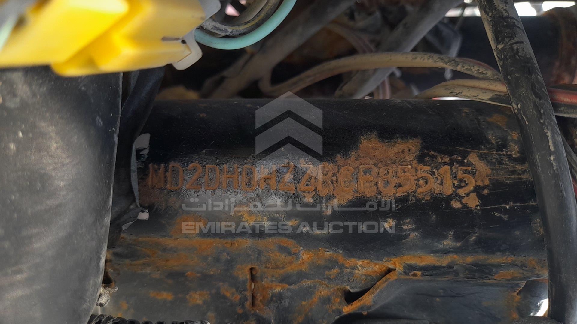 2009 BAJAJ 150 CC VIN: MD2DHDHZZRCF85515