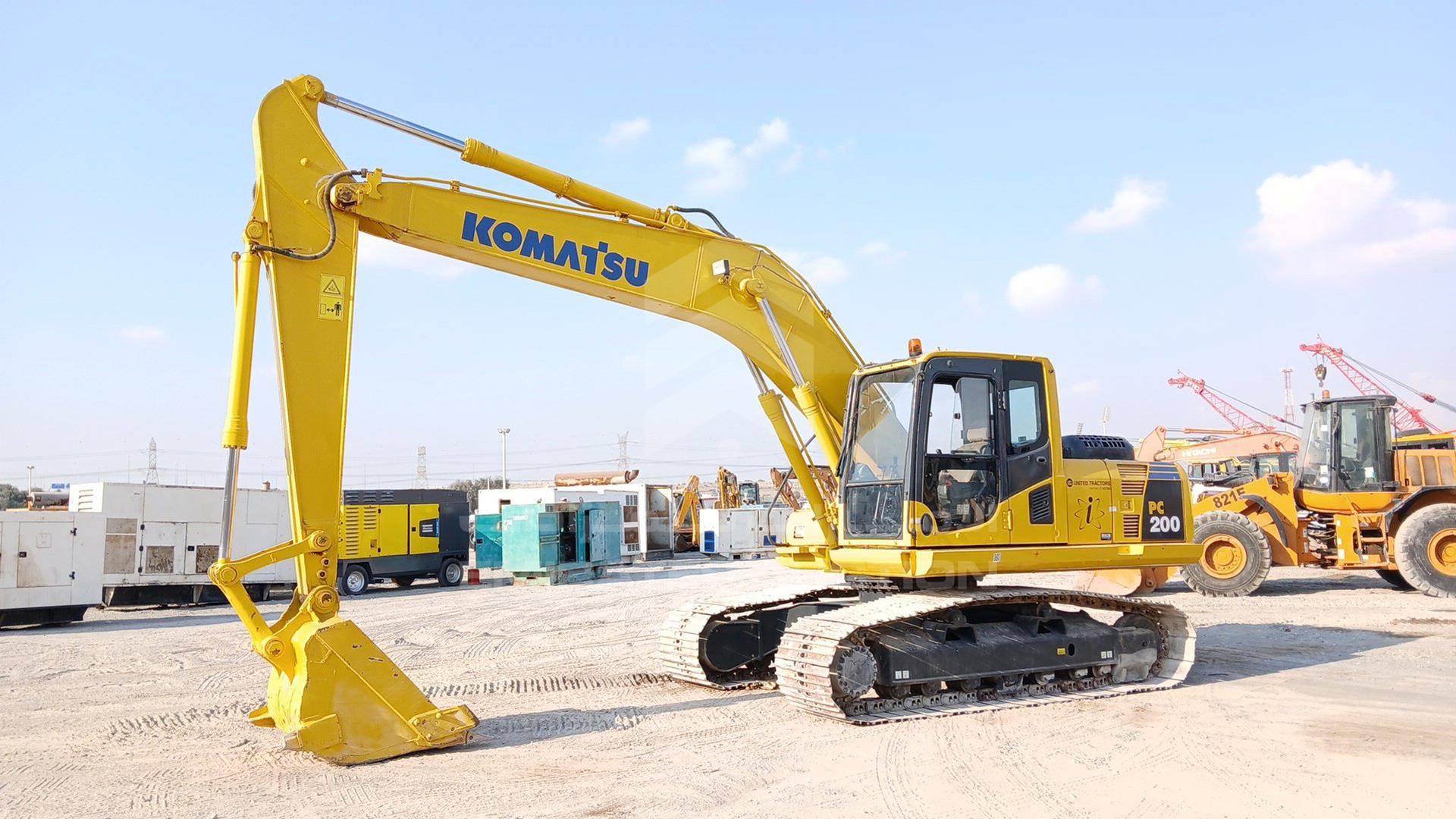 2012 KOMATSU PC200 -7 VIN: KMTPC180K87C72598
