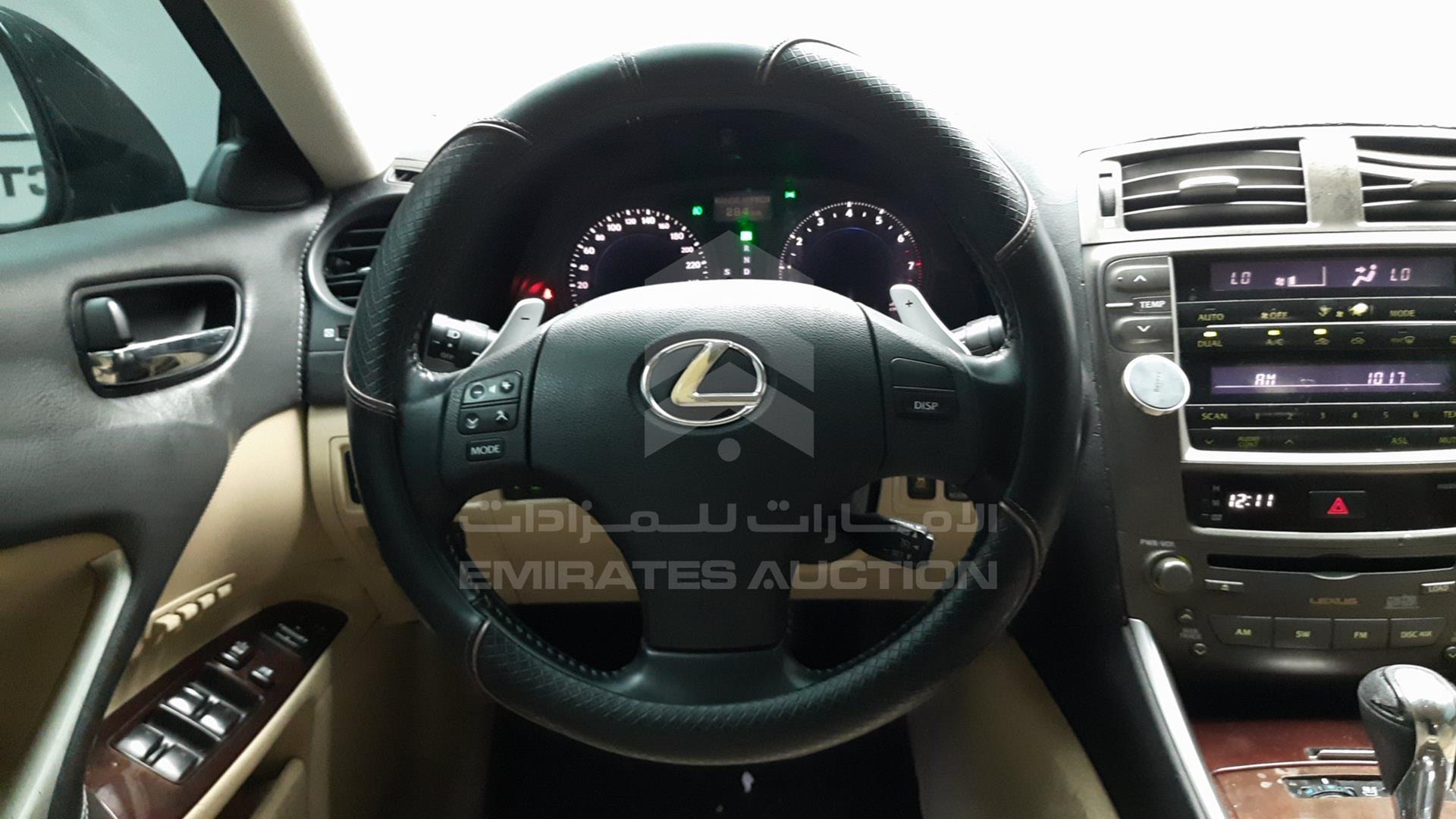 2007 LEXUS IS300 VIN: JTHBG262672004821