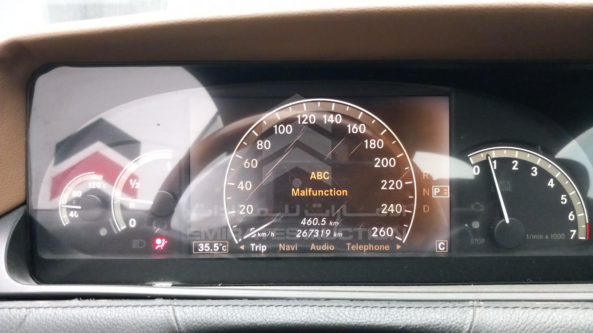 2007 MERCEDES CL 500 VIN: WDD2163711A002690