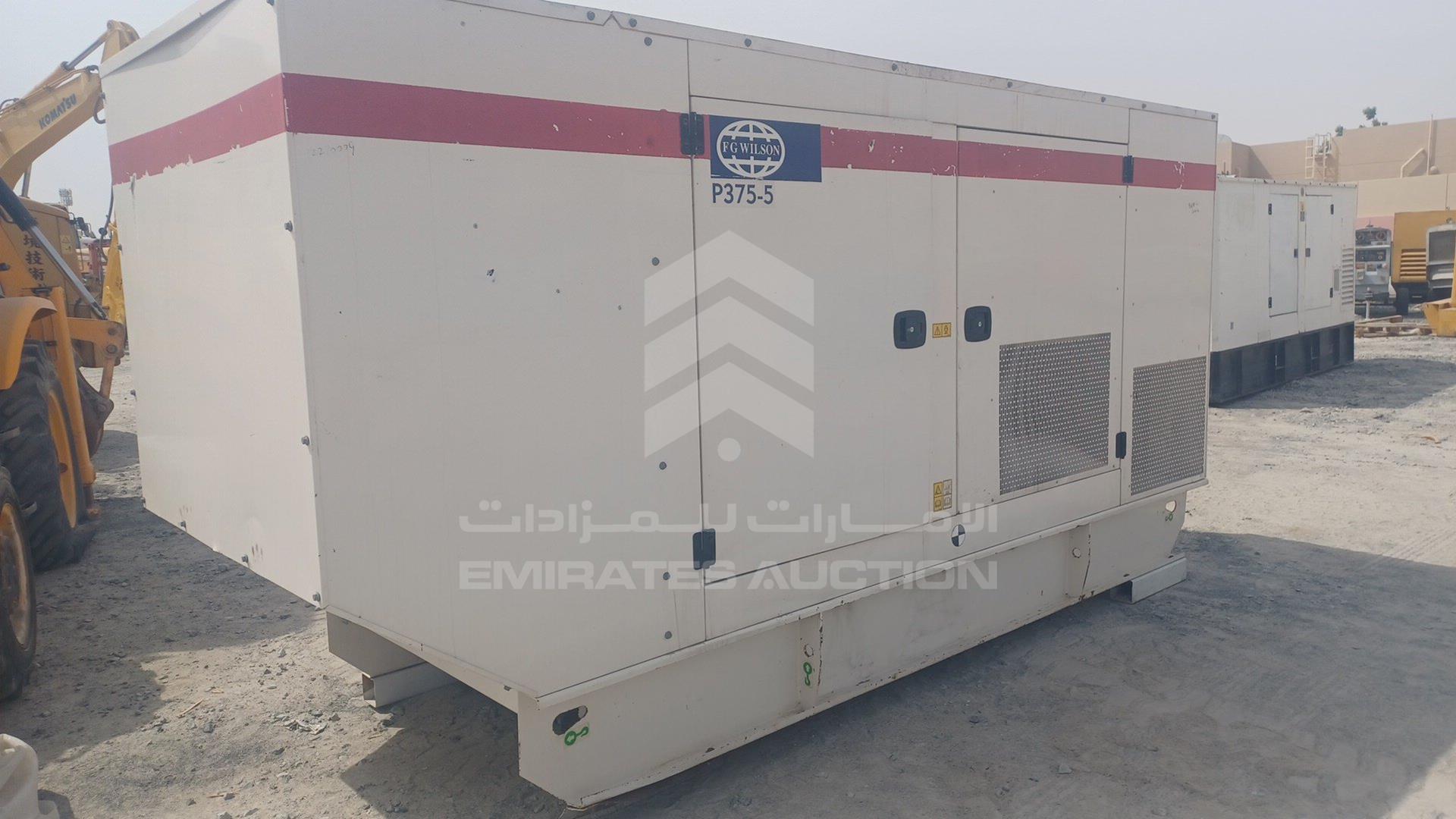 2022 GENERATOR FG WILSON VIN: FGWPSG02PPC501273