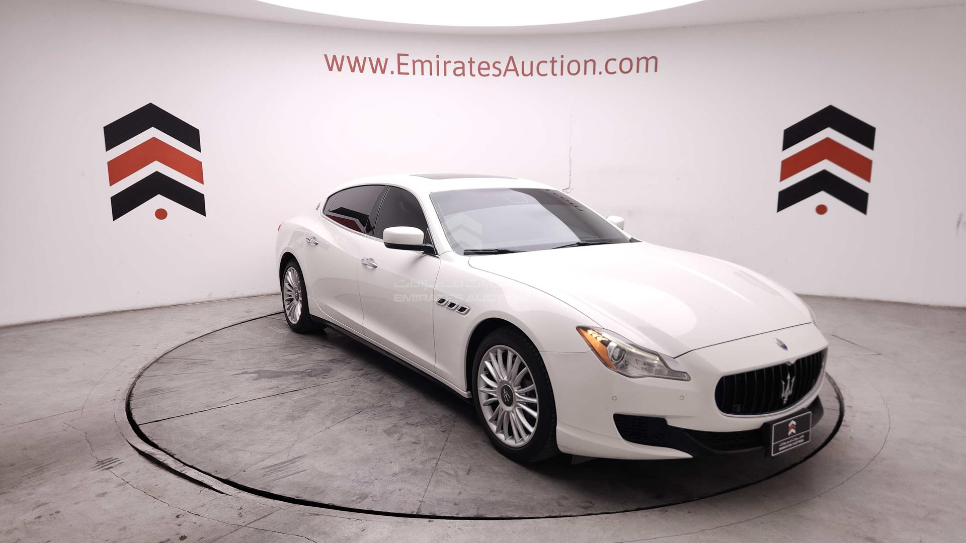 2015 MASERATI QUATTROPORTE VIN: ZAMSP56F8F1135769