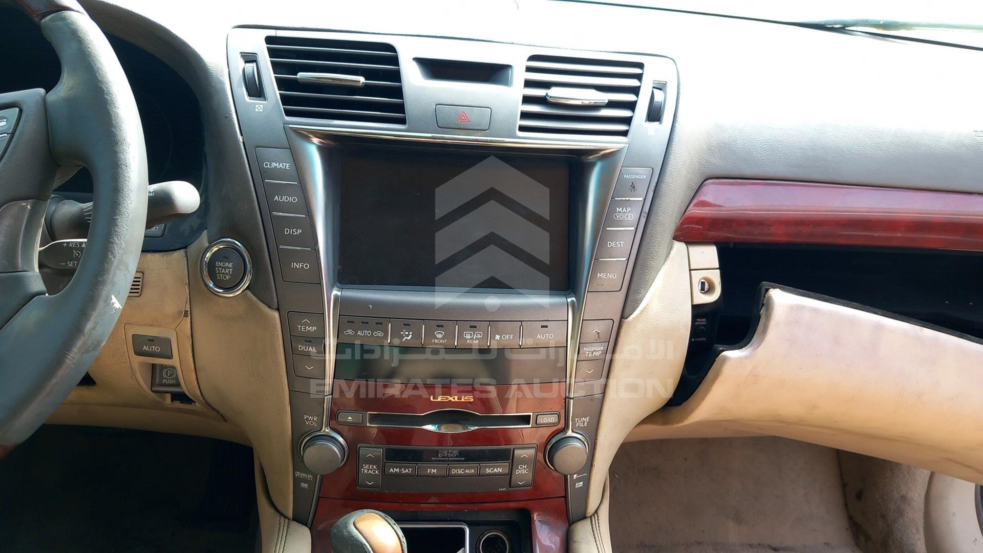 2007 LEXUS LS 460 VIN: JTHBL46F675036399