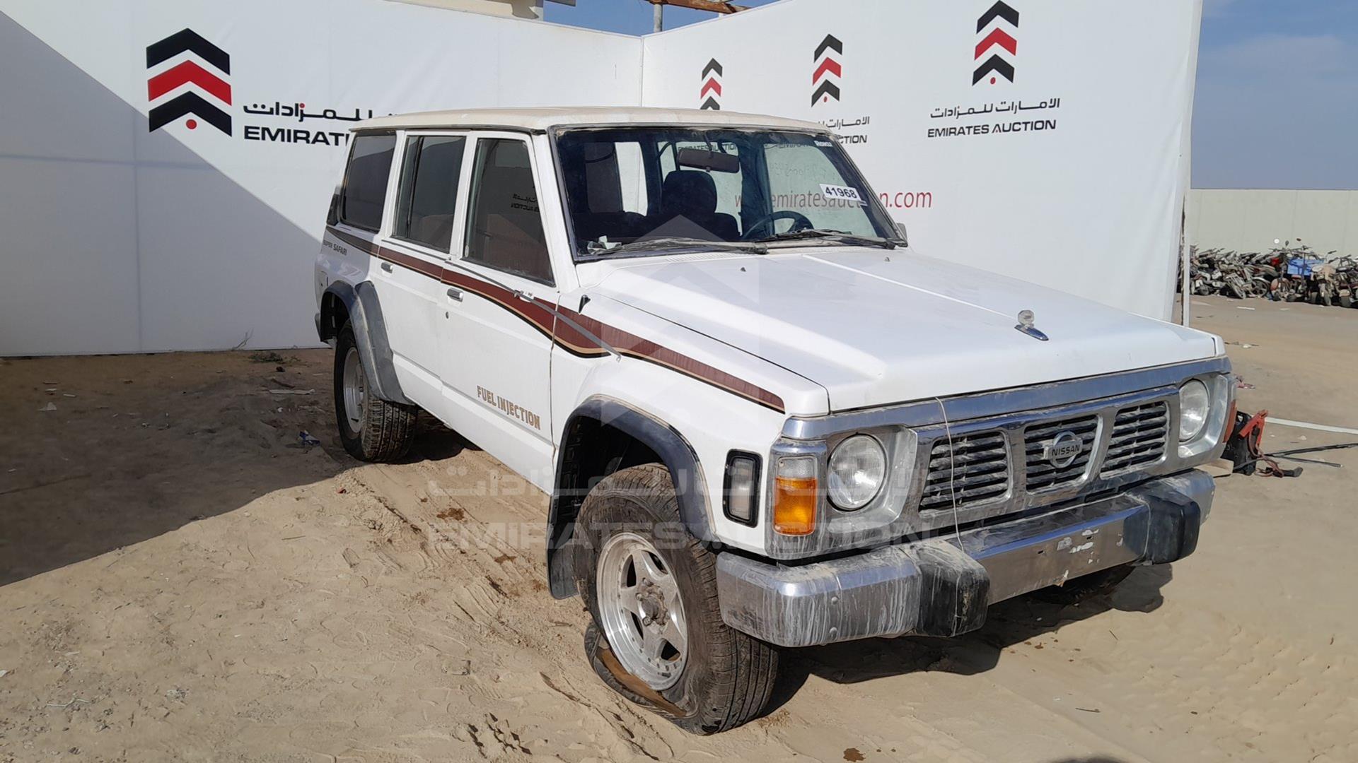 1996 NISSAN PATROL VIN: JN10WGY60Z0852016