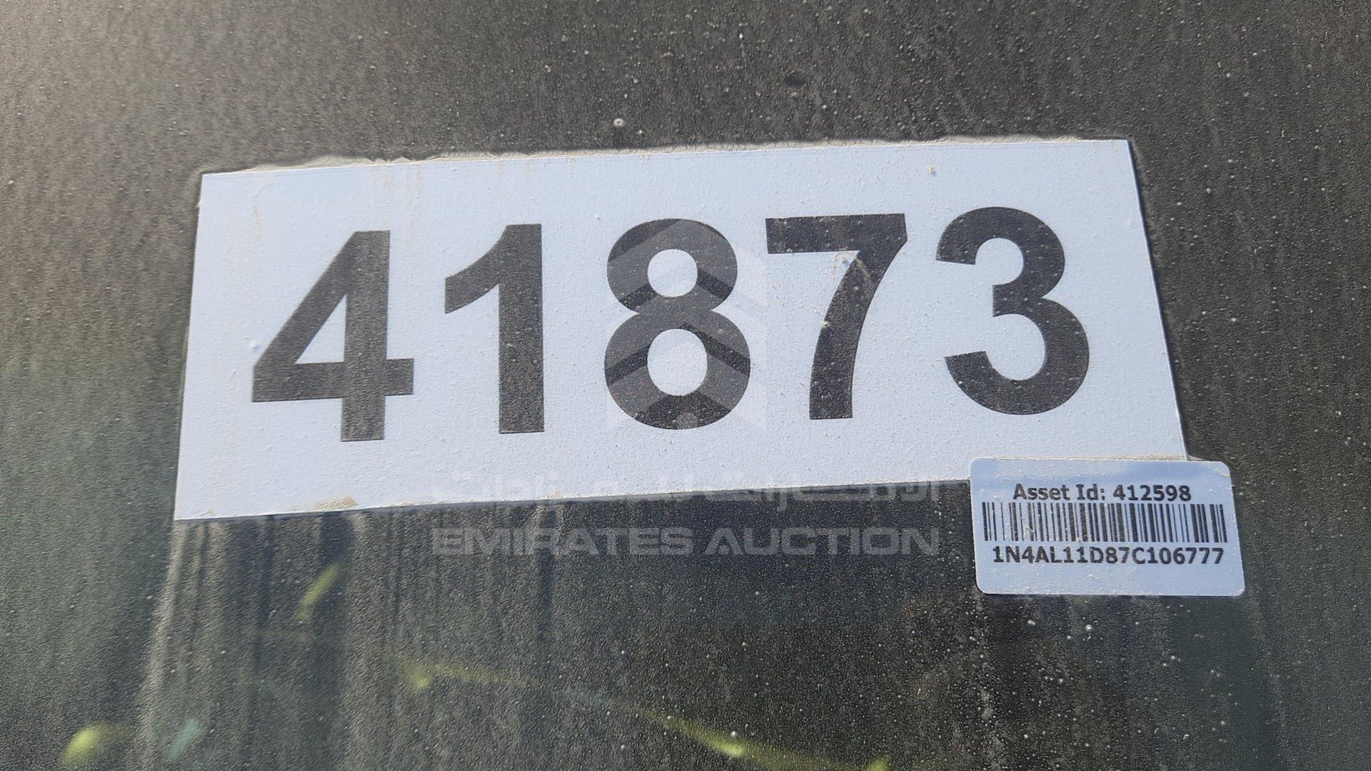 2007 NISSAN ALTIMA VIN: 1N4AL11D87C106777