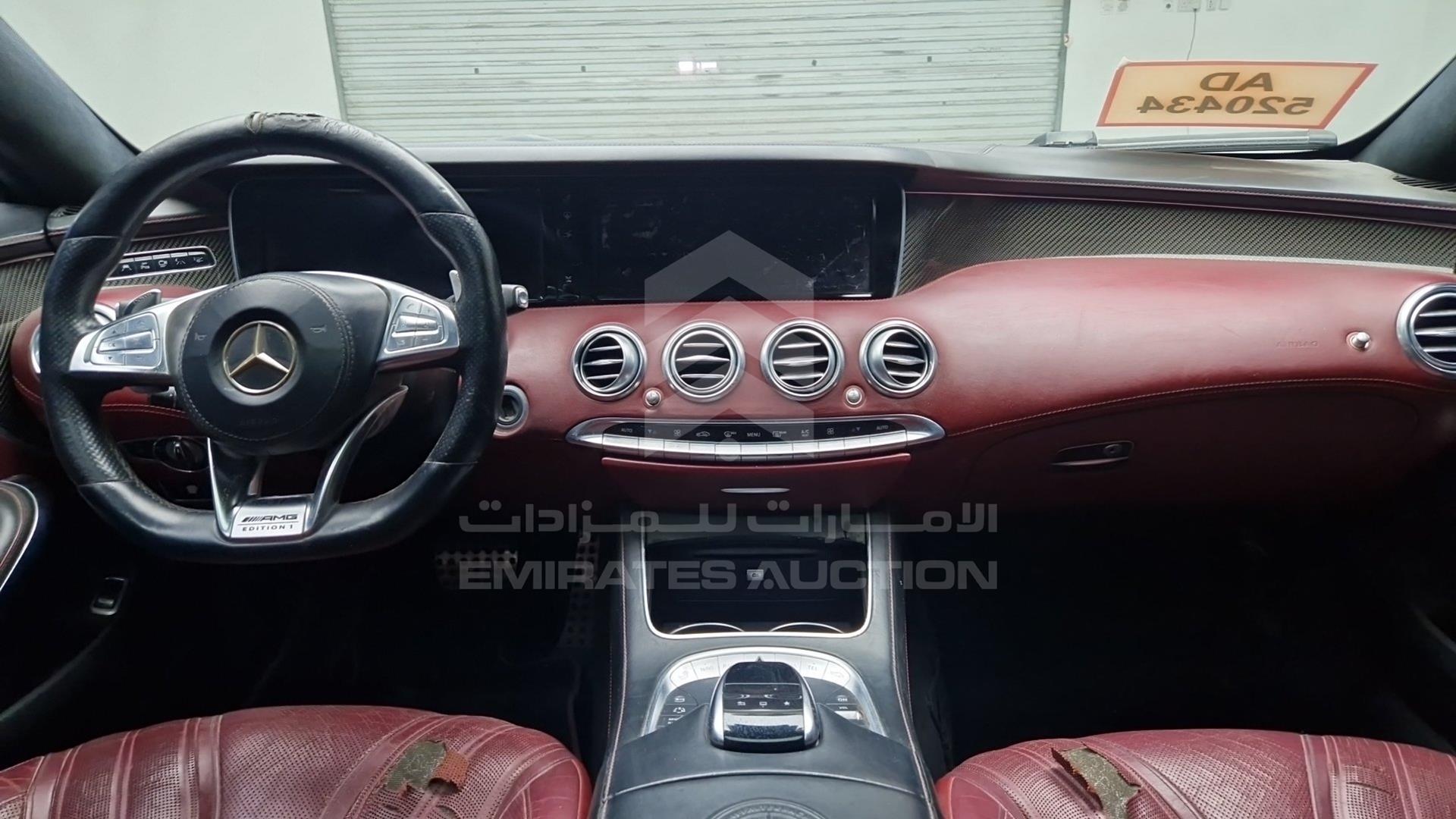 2015 MERCEDES S 63 VIN: WDDXJ7JB7FA000302