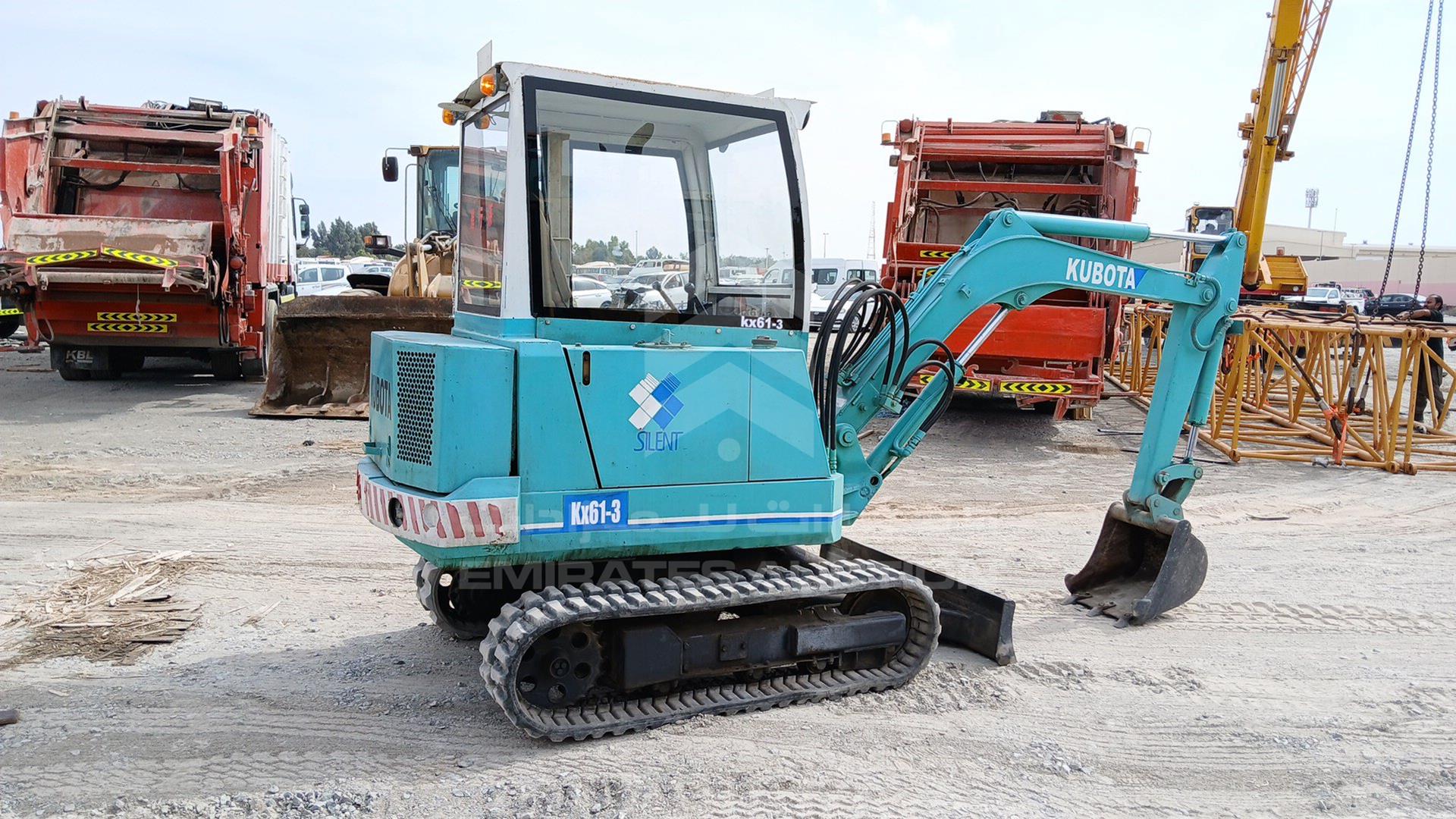 2008 KUBOTA KX61-3 VIN: KH02110787