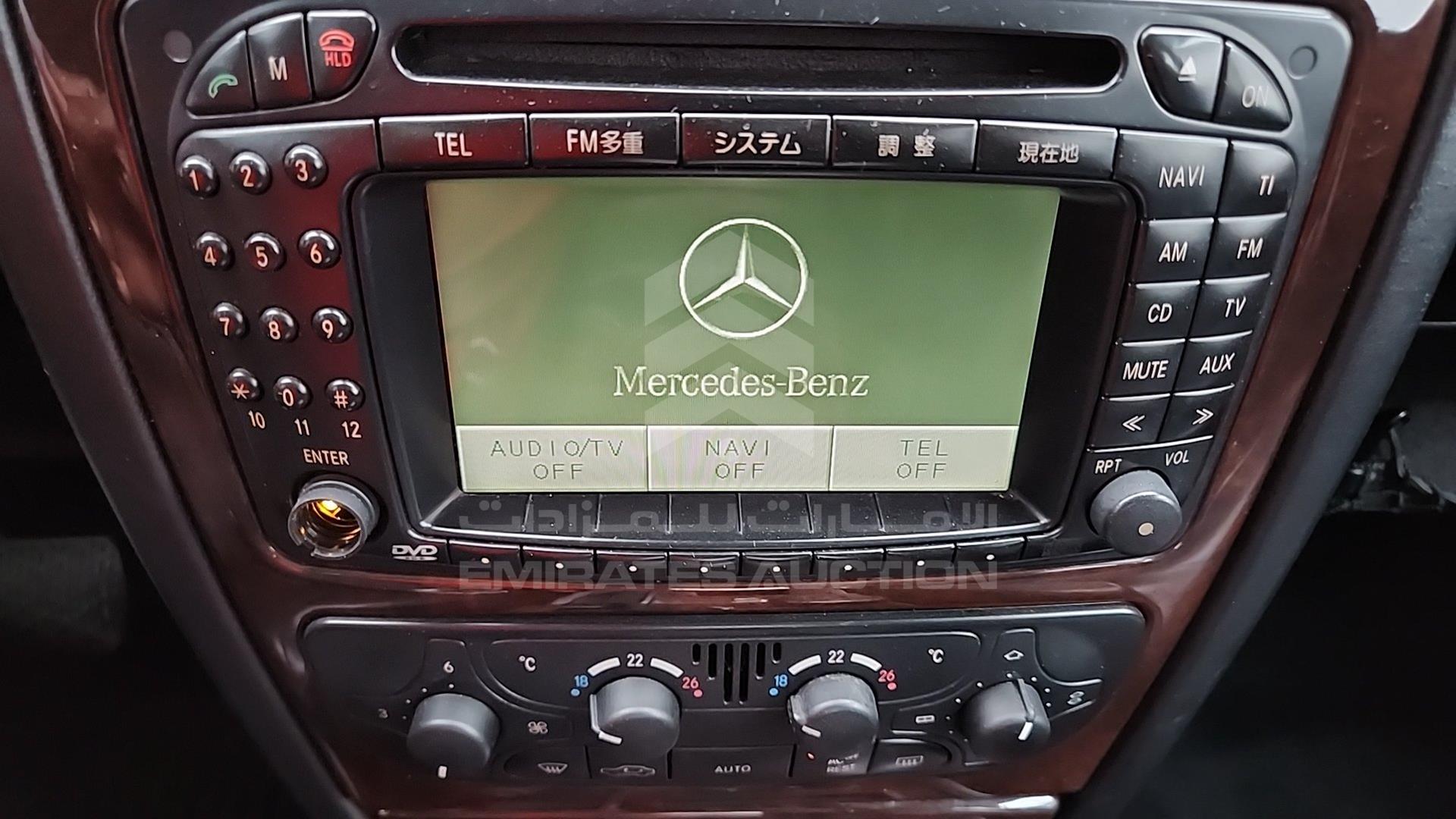 2002 MERCEDES G 320 VIN: WDB4632441X128193