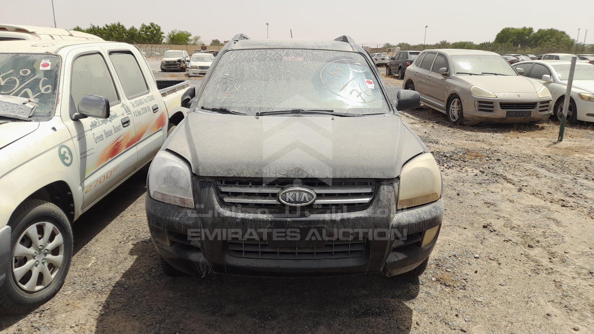 2007 KIA SPORTAGE VIN: KNAJE552177367954