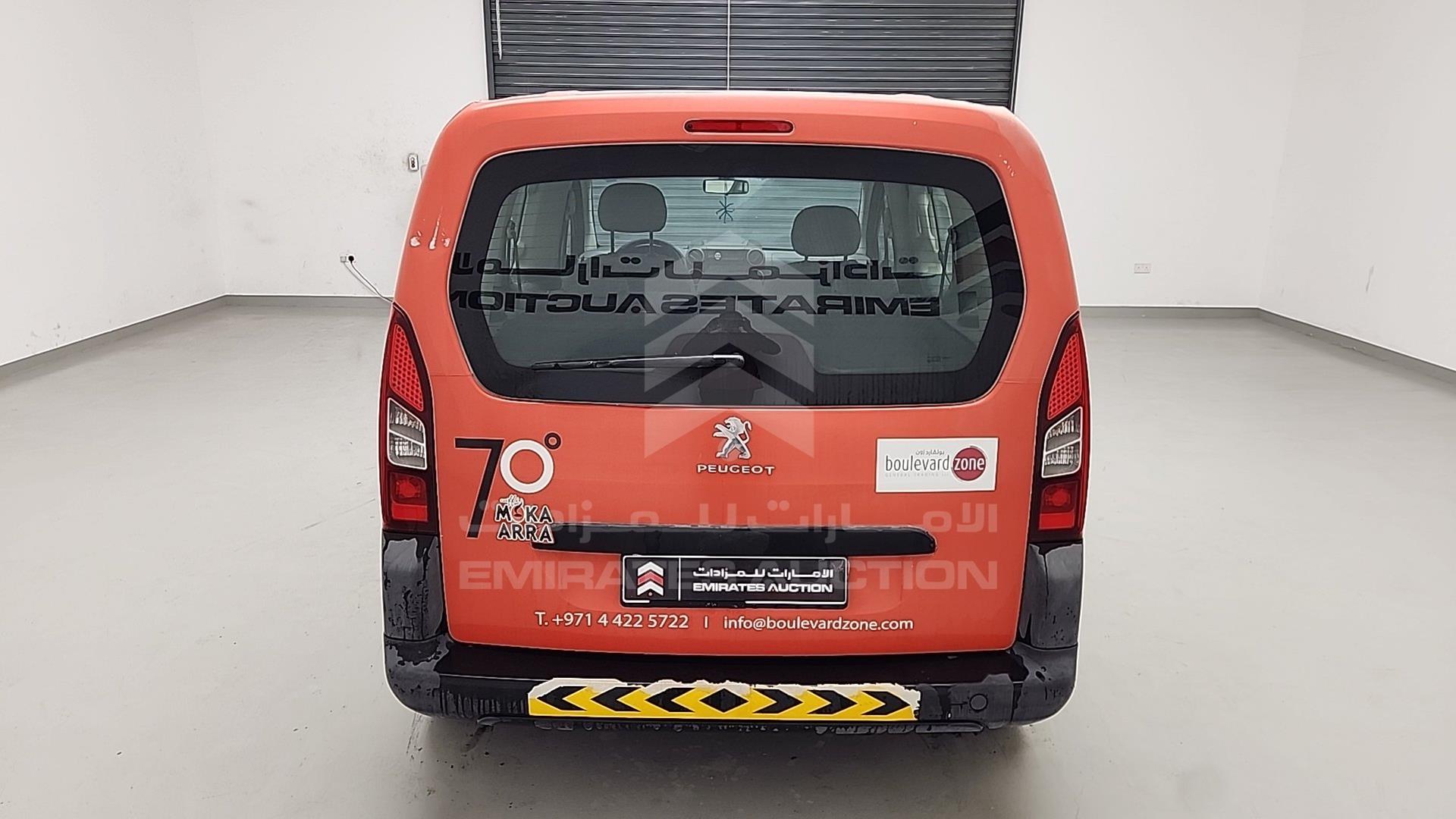 2015 PEUGEOT PARTNER VIN: VF37JNFU5FJ510288