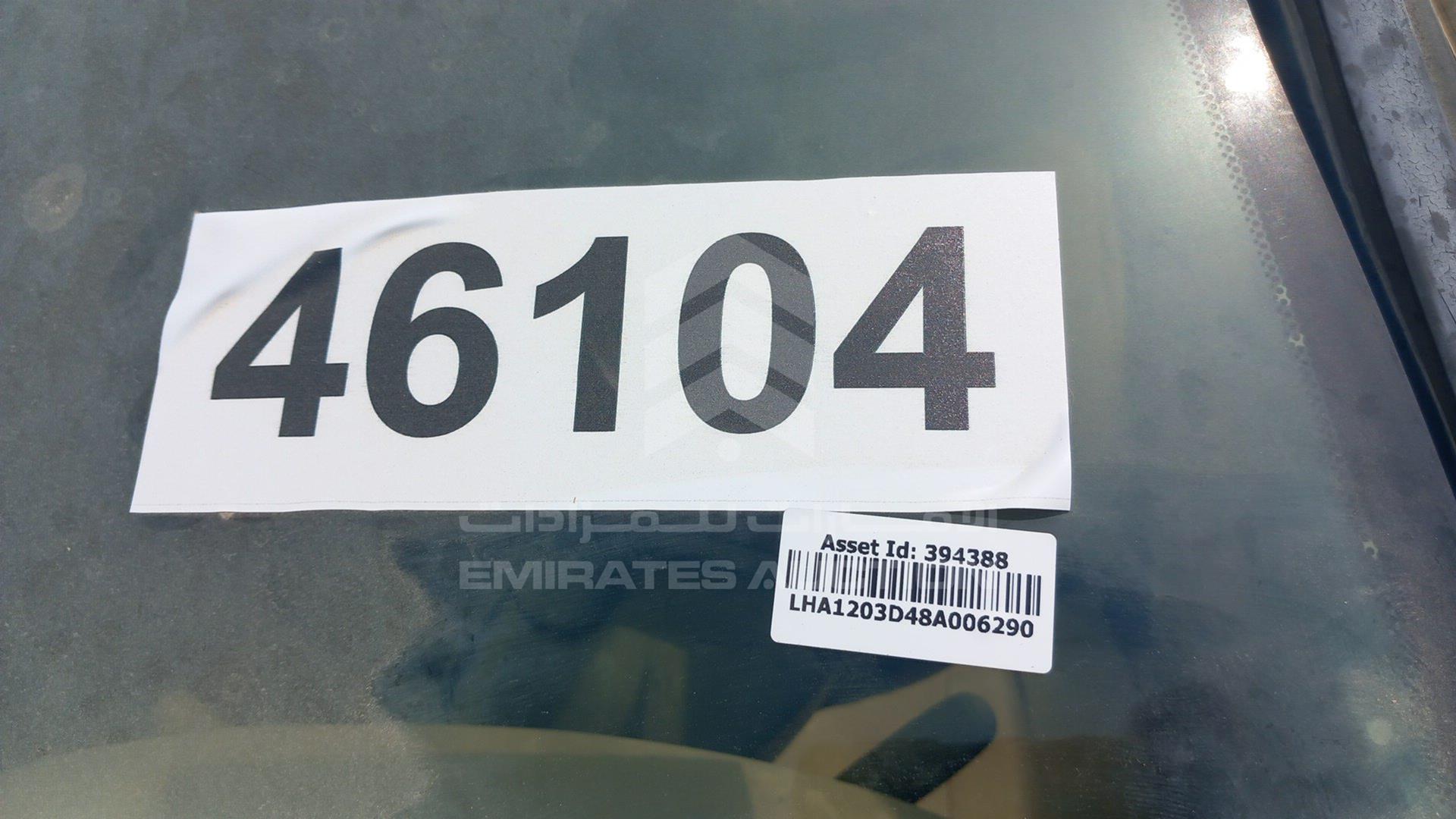 2008 DADI AUTO PICK UP VIN: LHA1203D48A006290