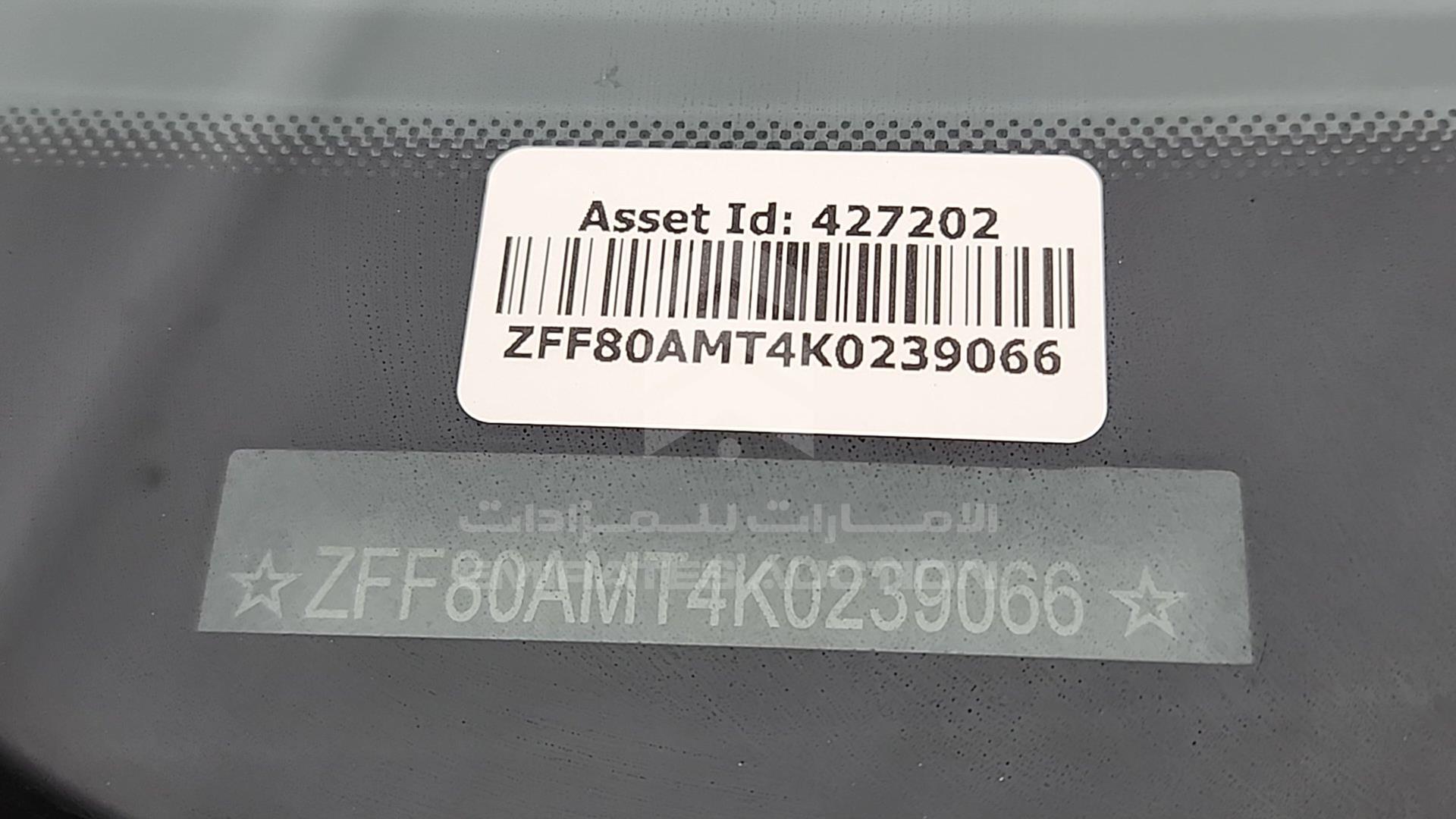 2019 FERRARI 488 VIN: ZFF80AMT4K0239066