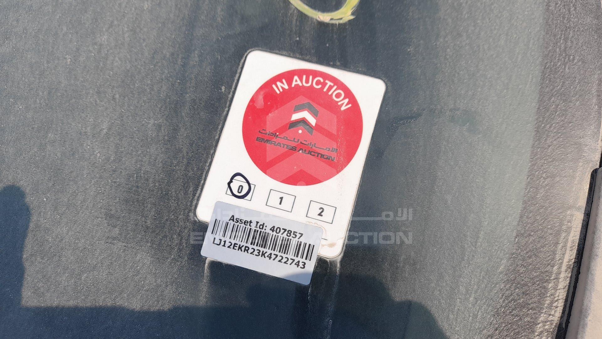 2019 JAC S3 VIN: LJ12EKR23K4722743