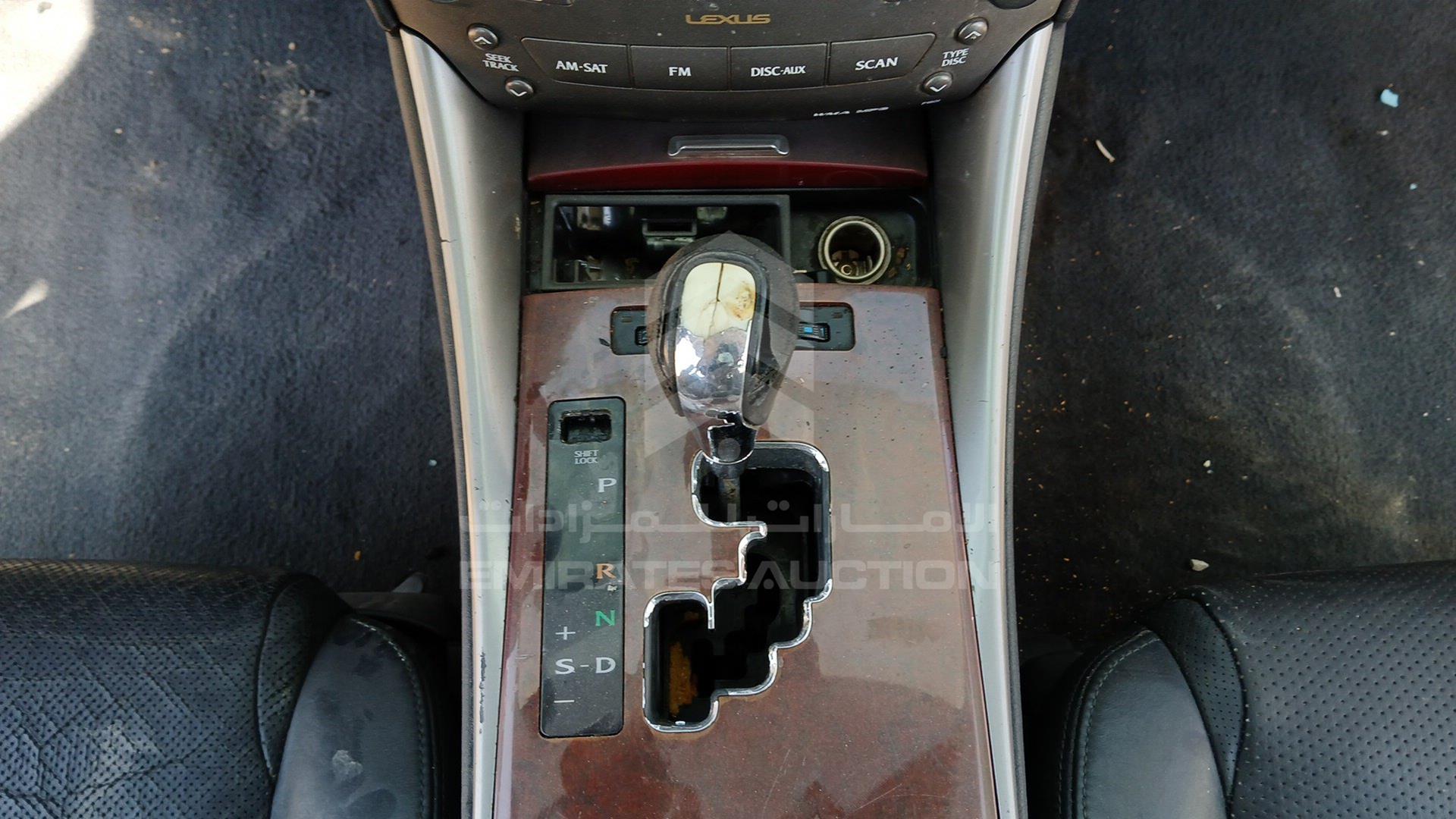 2007 LEXUS IS 250 VIN: JTHBK262775033595