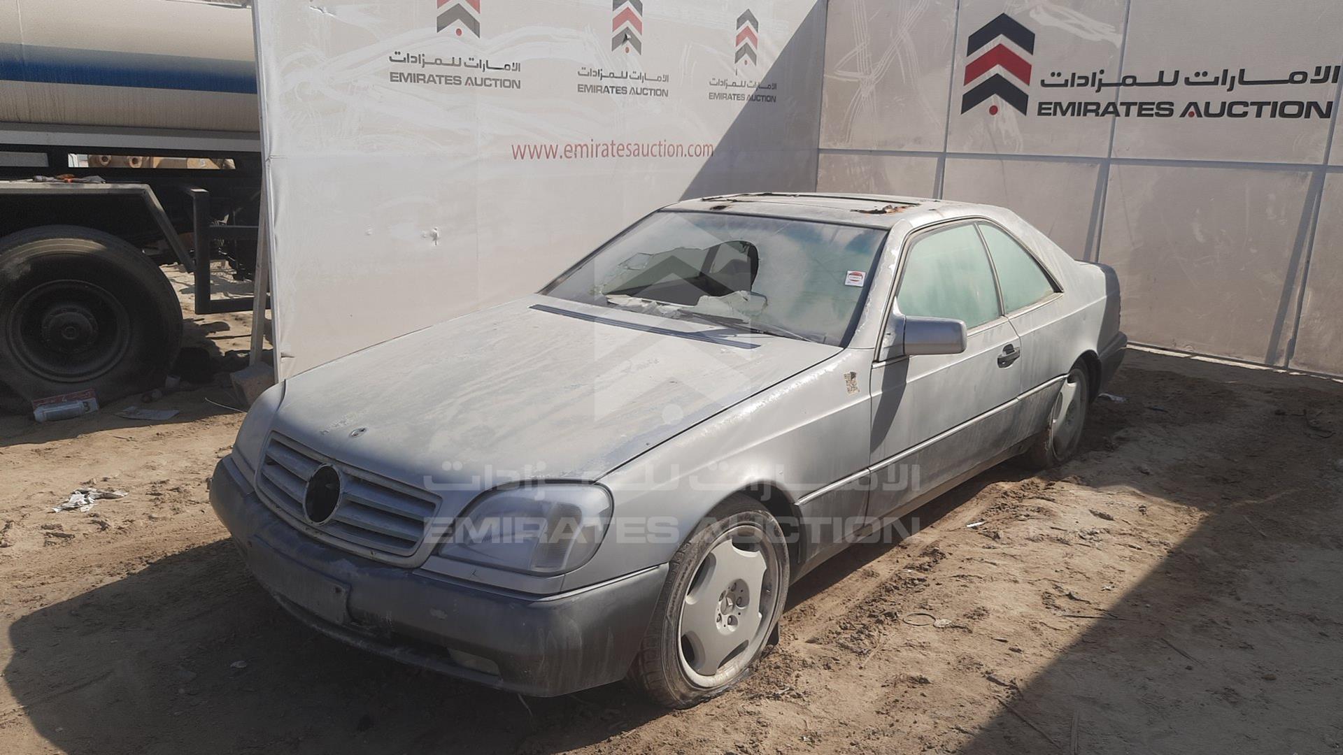 1993 MERCEDES SEC 500 VIN: WDB1400701A156040