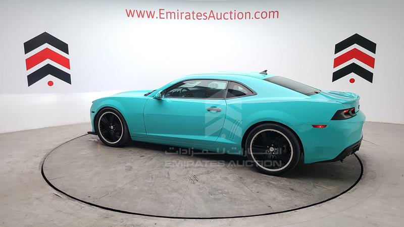 2G1FB1EV4A9210812 Auction: EmiratesAuction Lot: 405395 2G1FB1EV4A9210812 Chevrolet Camaro 2010 BLUE Photo 9